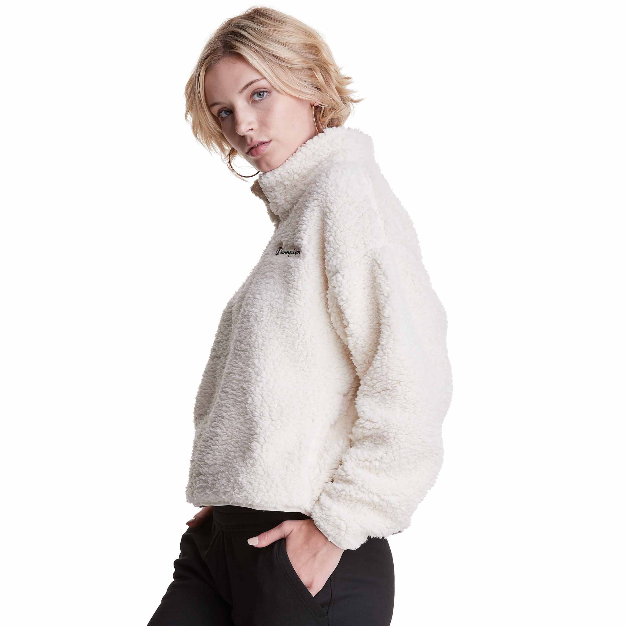 Champion veste molleton Cozy High Pile Quarter Zip pour femme - Image 13