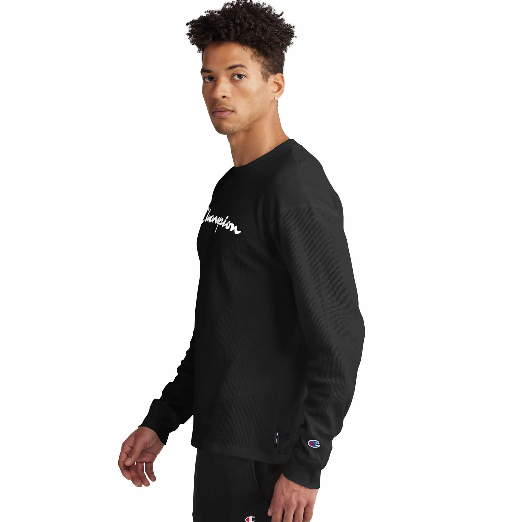 Champion Waffle Long Sleeve Tee chandail à manches longues - Image 6