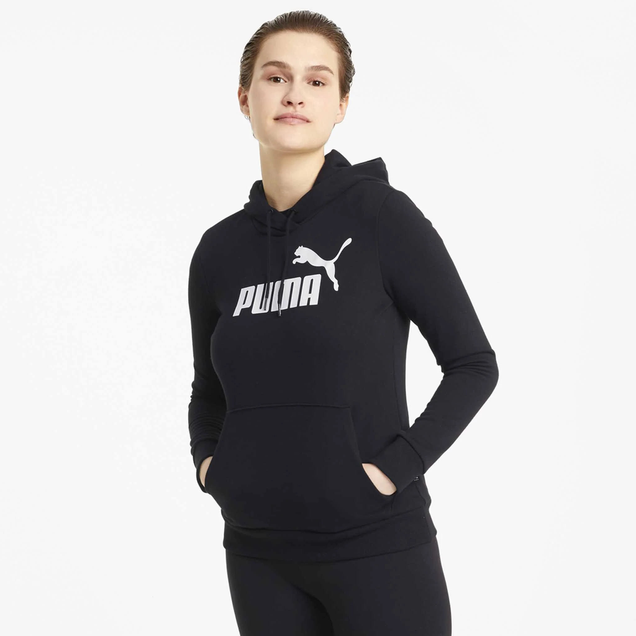 Chandail a capuche Puma Essential TR hoodie pour femme - Image 2