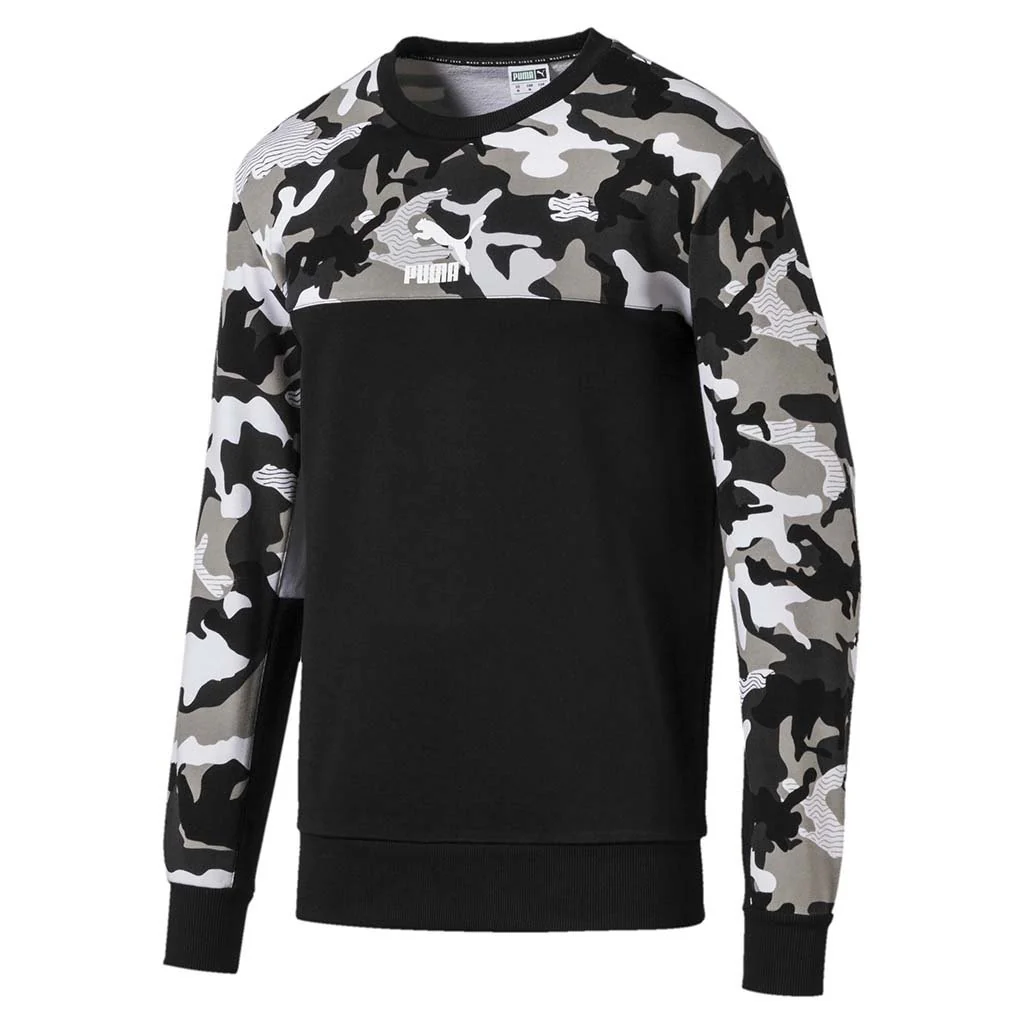 Chandail col rond molletonné Puma Classic Crew Placement pour homme