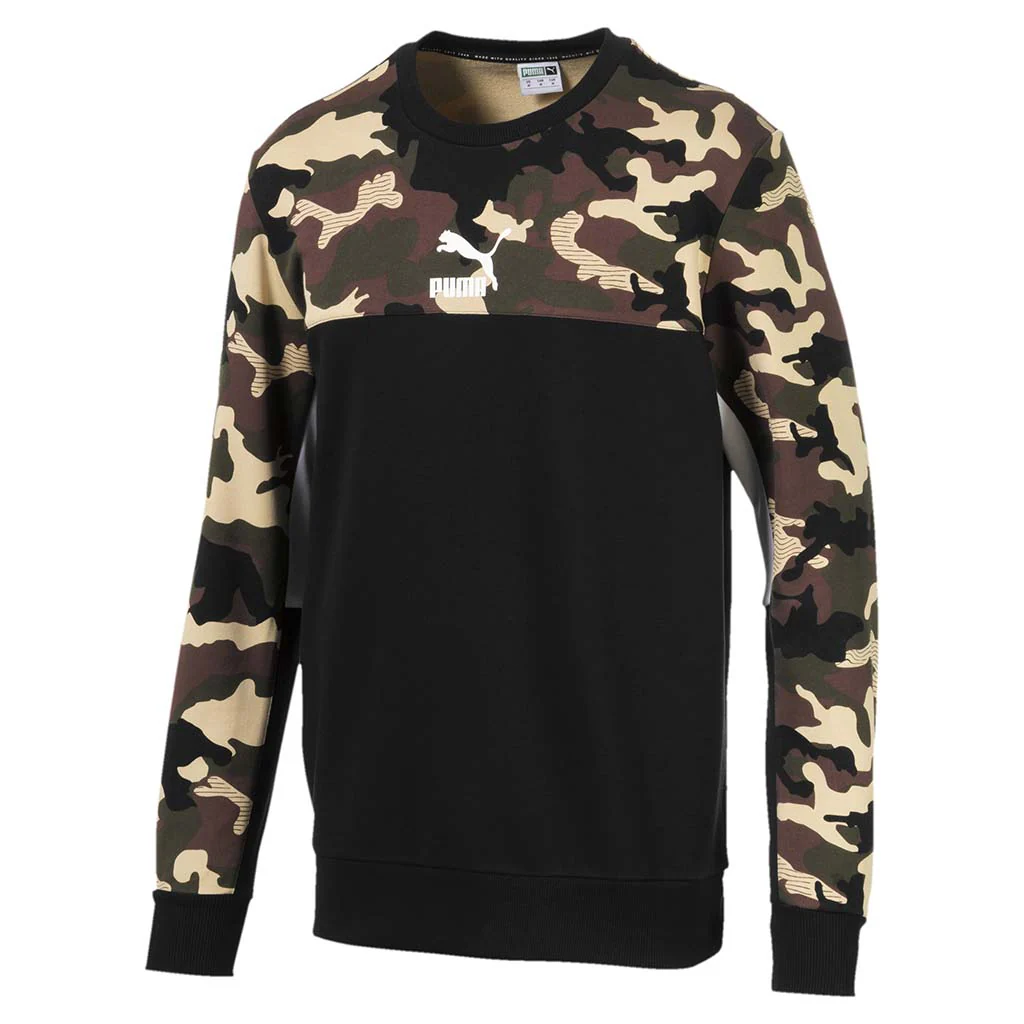 Chandail col rond molletonné Puma Classic Crew Placement pour homme - Image 6