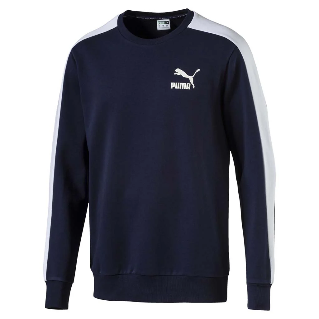 Chandail en molleton Puma Classic T7 Logo Crew pour homme - Image 5