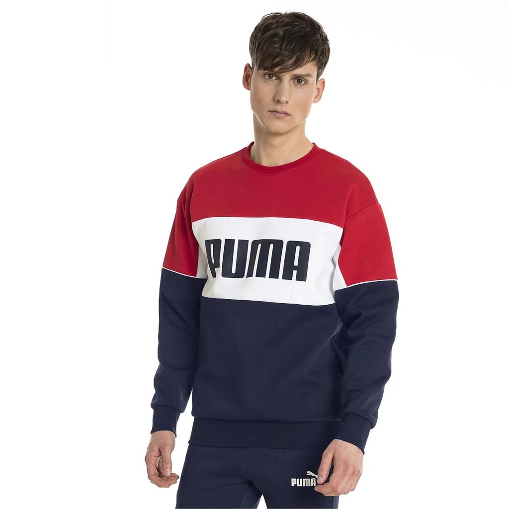 Chandail en molleton Puma Retro Crew Neck pour homme - Image 4