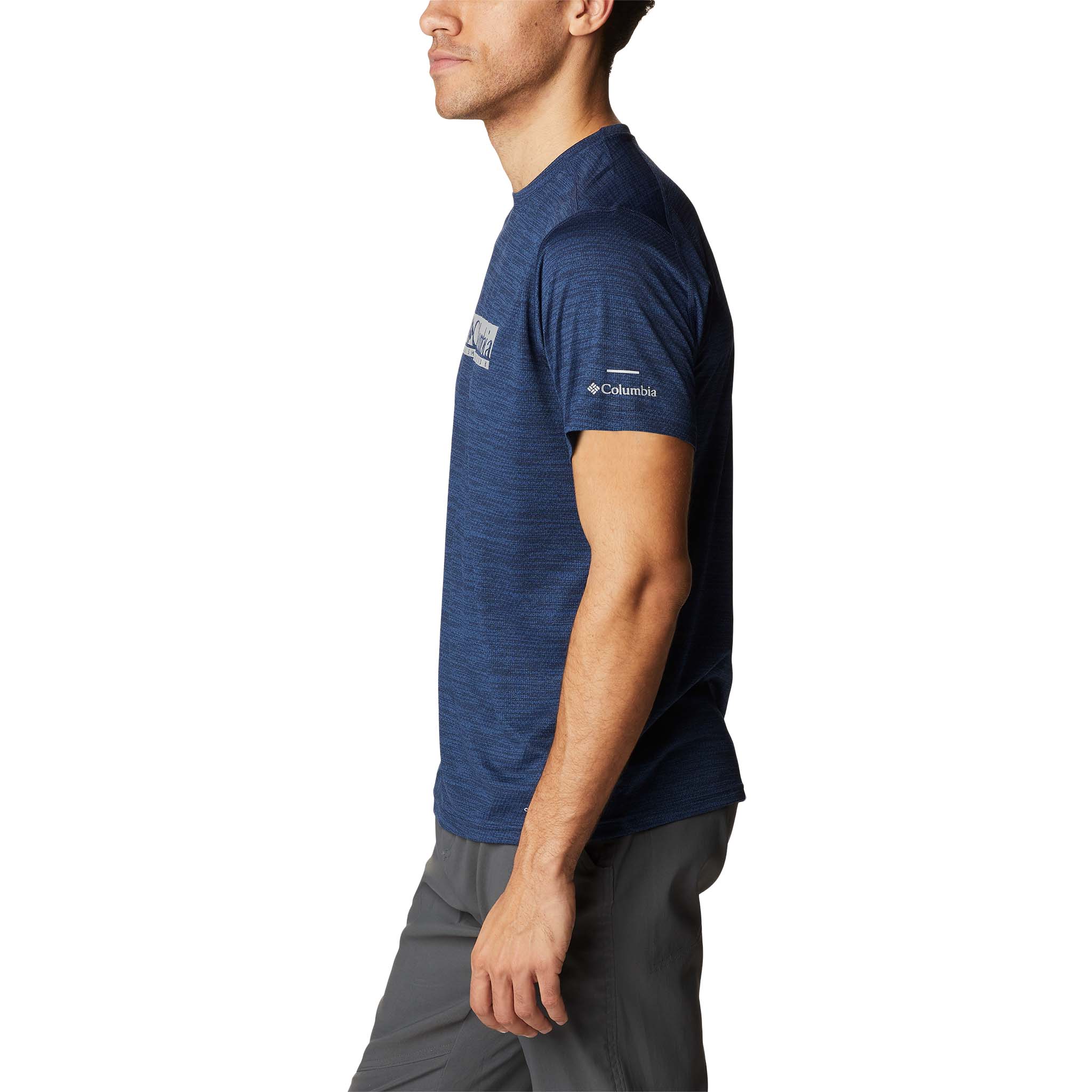 Columbia Alpine Chill Zero Graphic T-shirt col rond manches courtes pour homme - Image 7