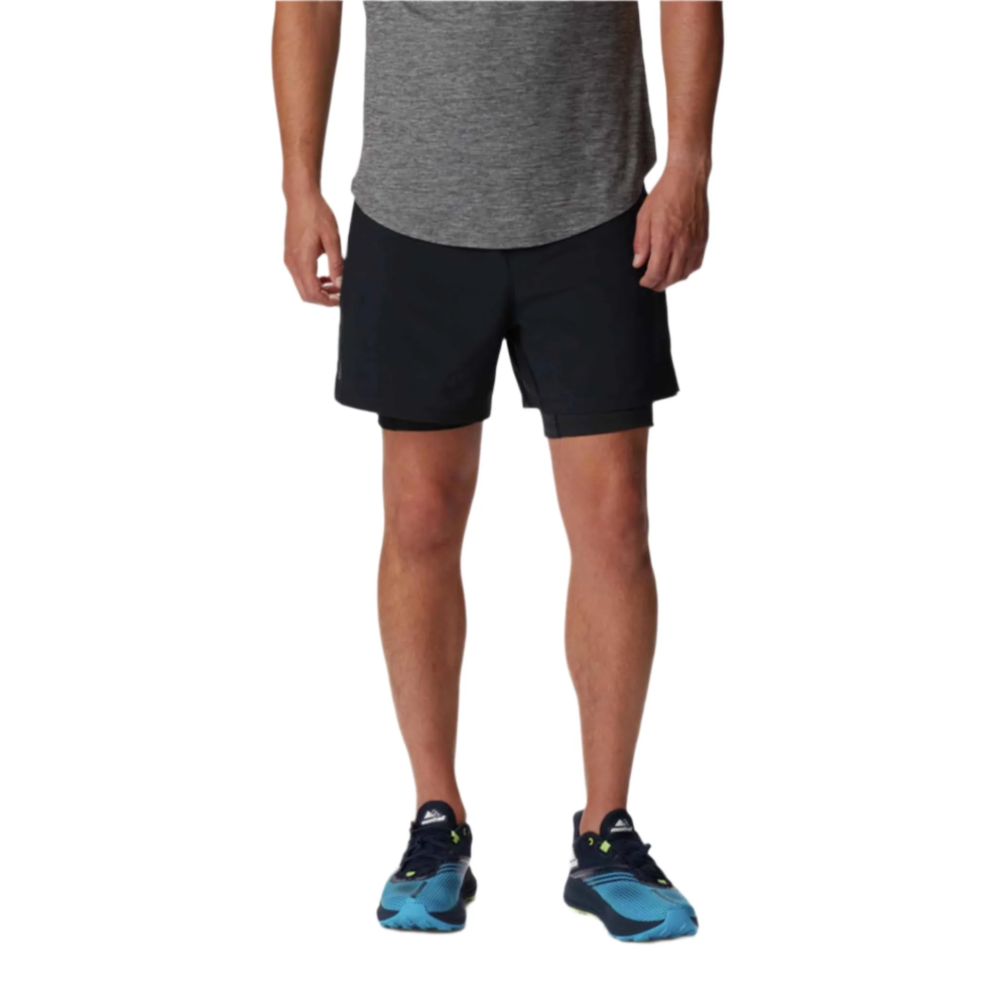 Columbia Endless Trail 2-in-1 Short avec cuissard intégré pour homme