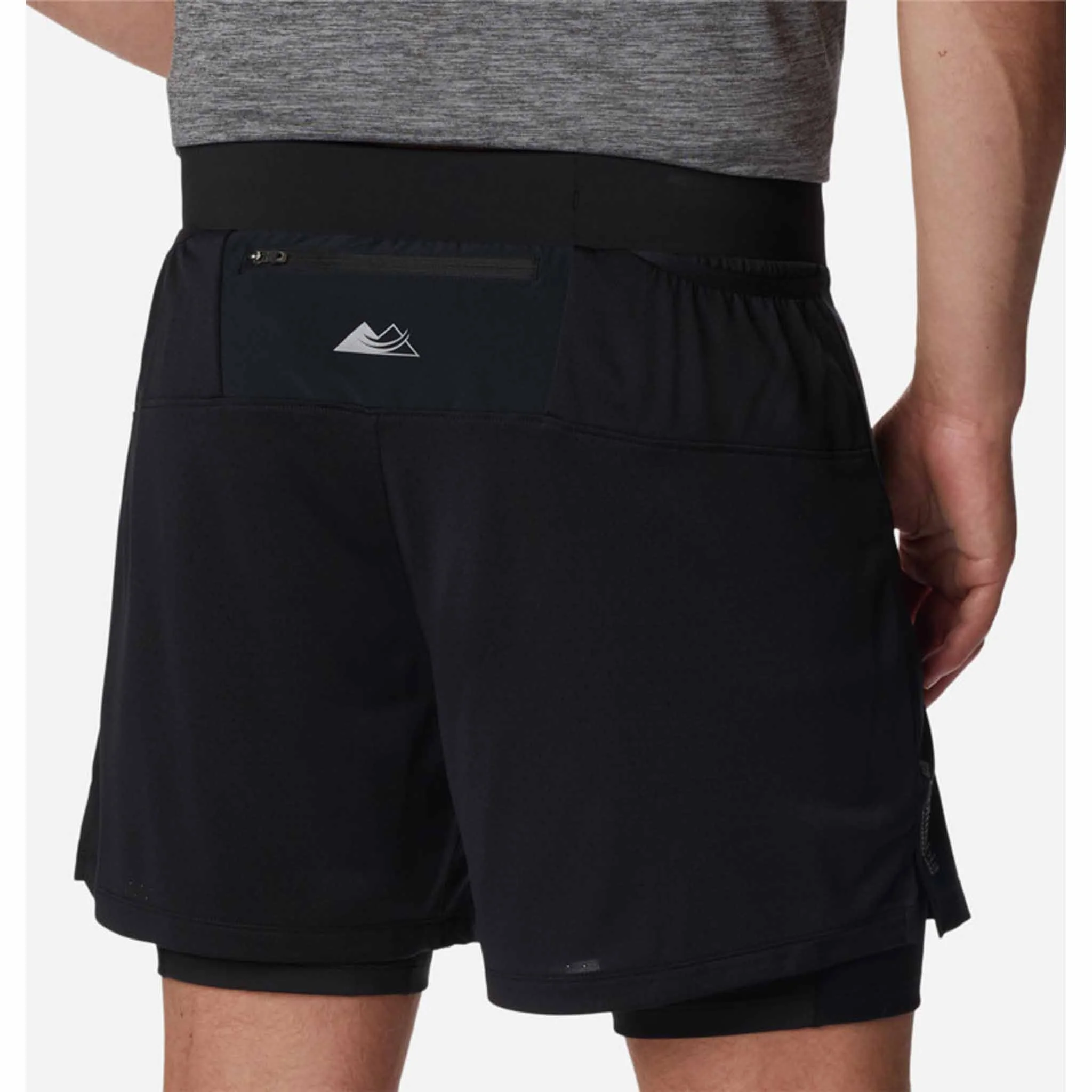 Columbia Endless Trail 2-in-1 Short avec cuissard intégré pour homme - Image 5