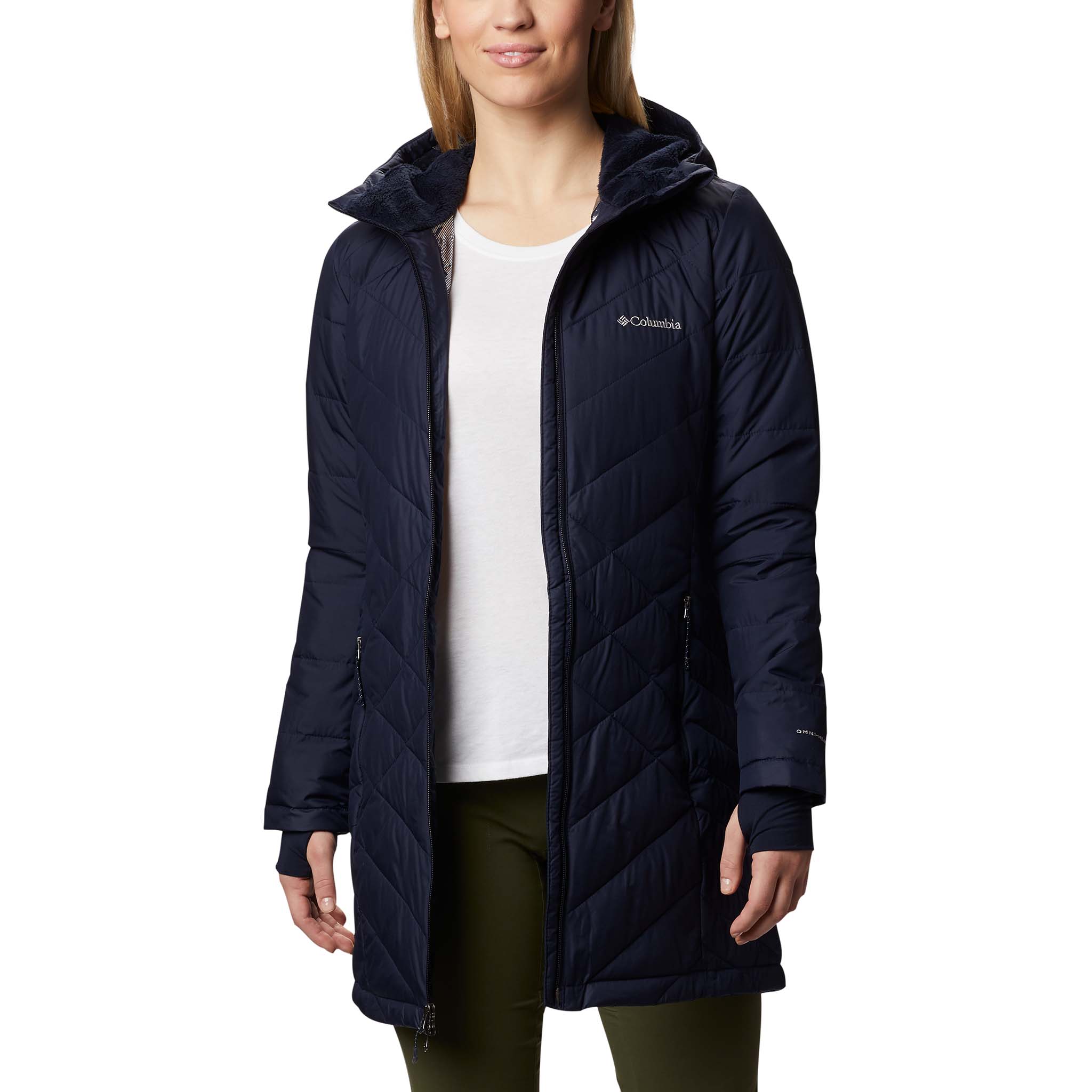 Columbia Heavenly Long hooded jacket manteau long à capuchon pour femme - Image 3
