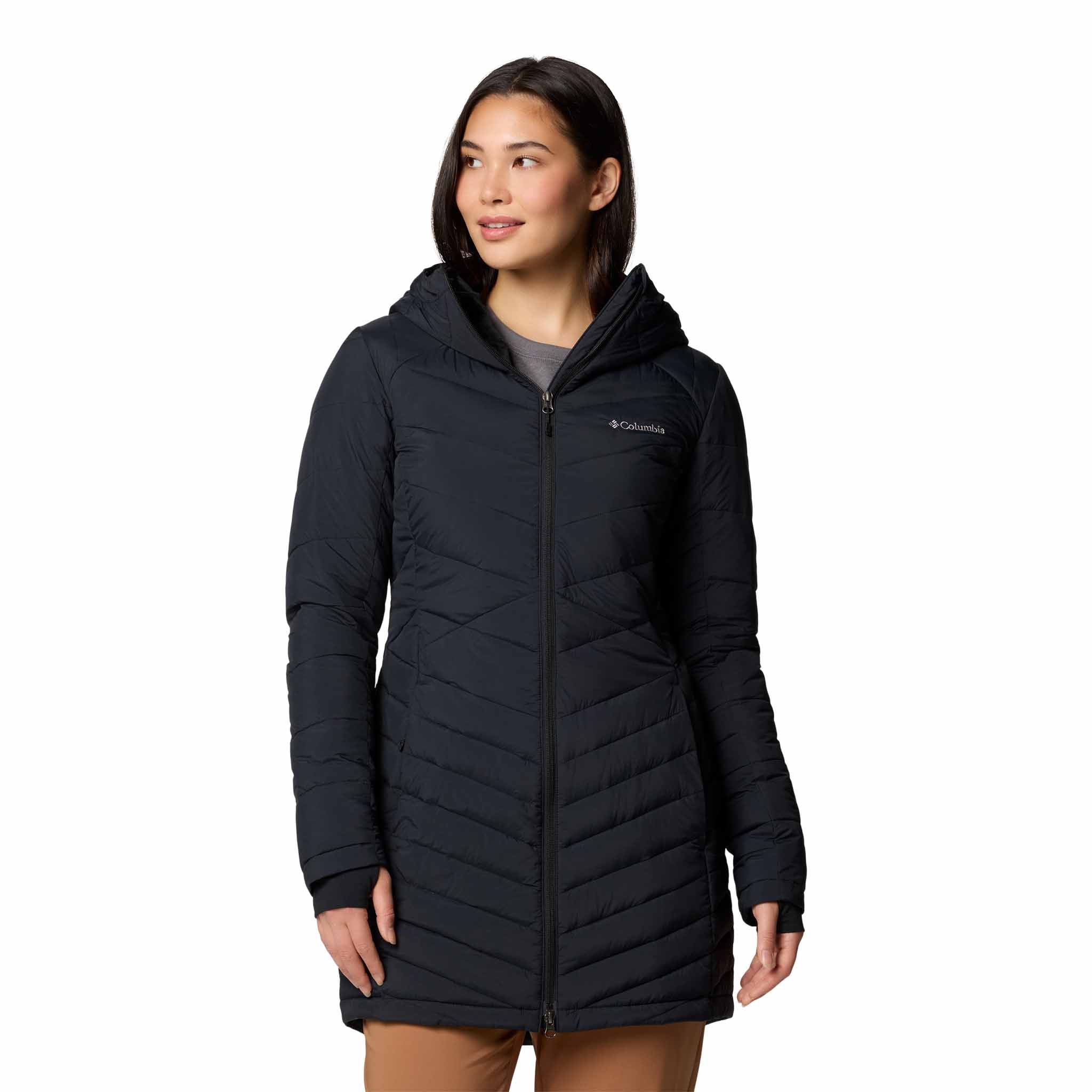 Columbia Joy Peak II Mid manteau d'hiver à capuche pour femme