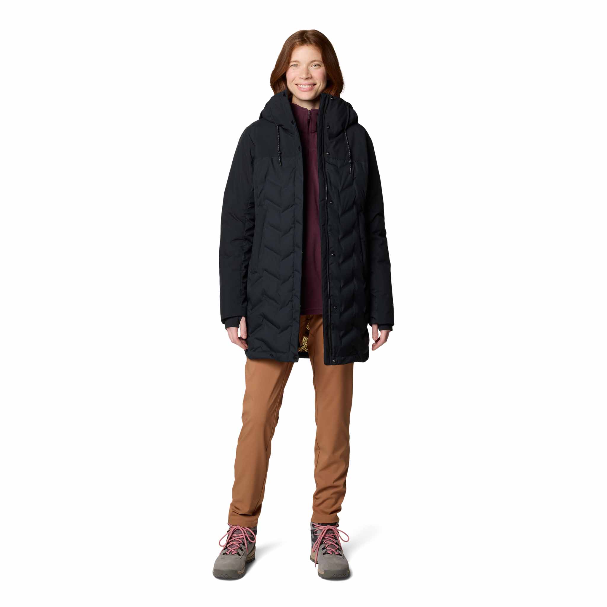 Columbia Mountain Croo III Mid Down Jacket manteau d'hiver en duvet pour femme - Image 3