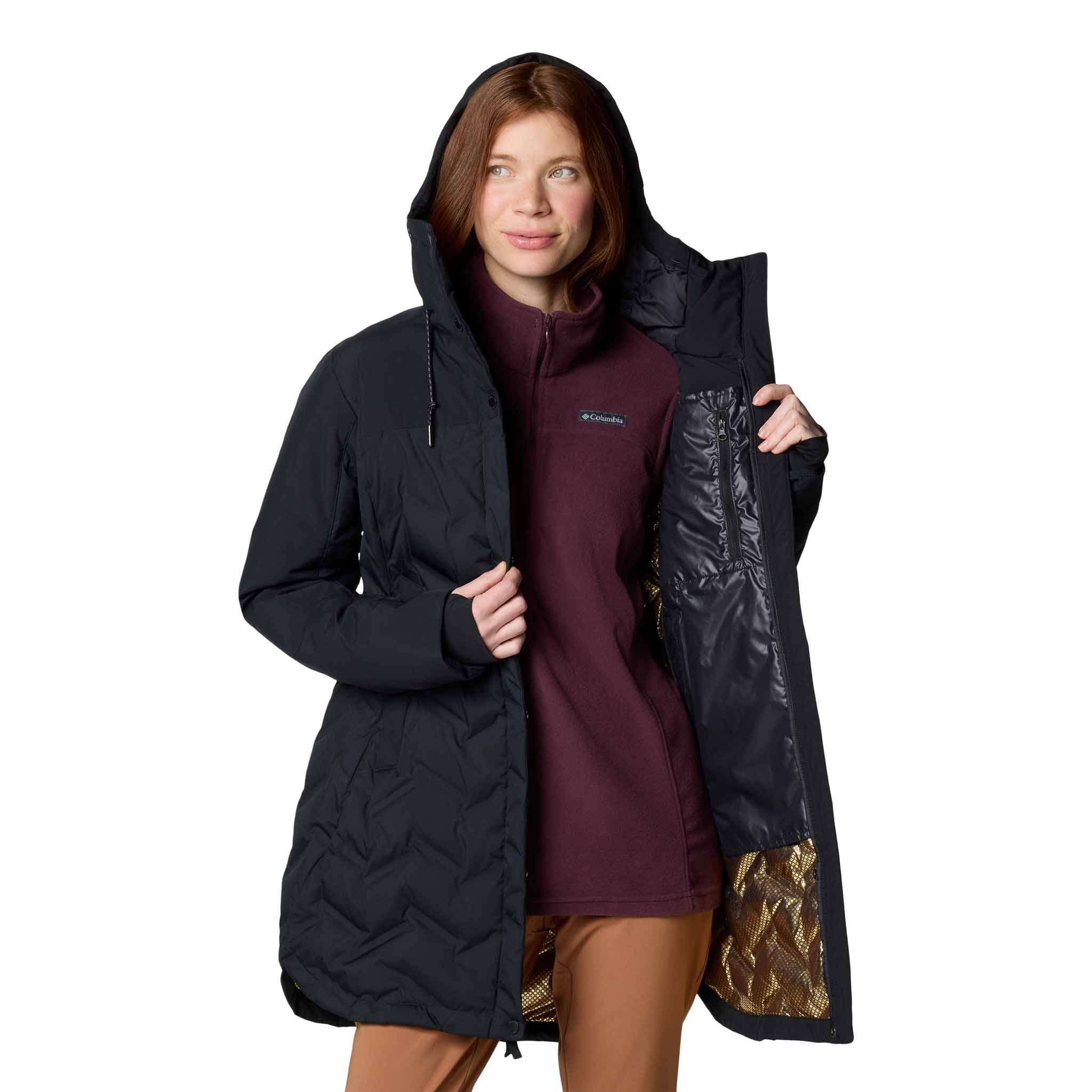 Columbia Mountain Croo III Mid Down Jacket manteau d'hiver en duvet pour femme - Image 7