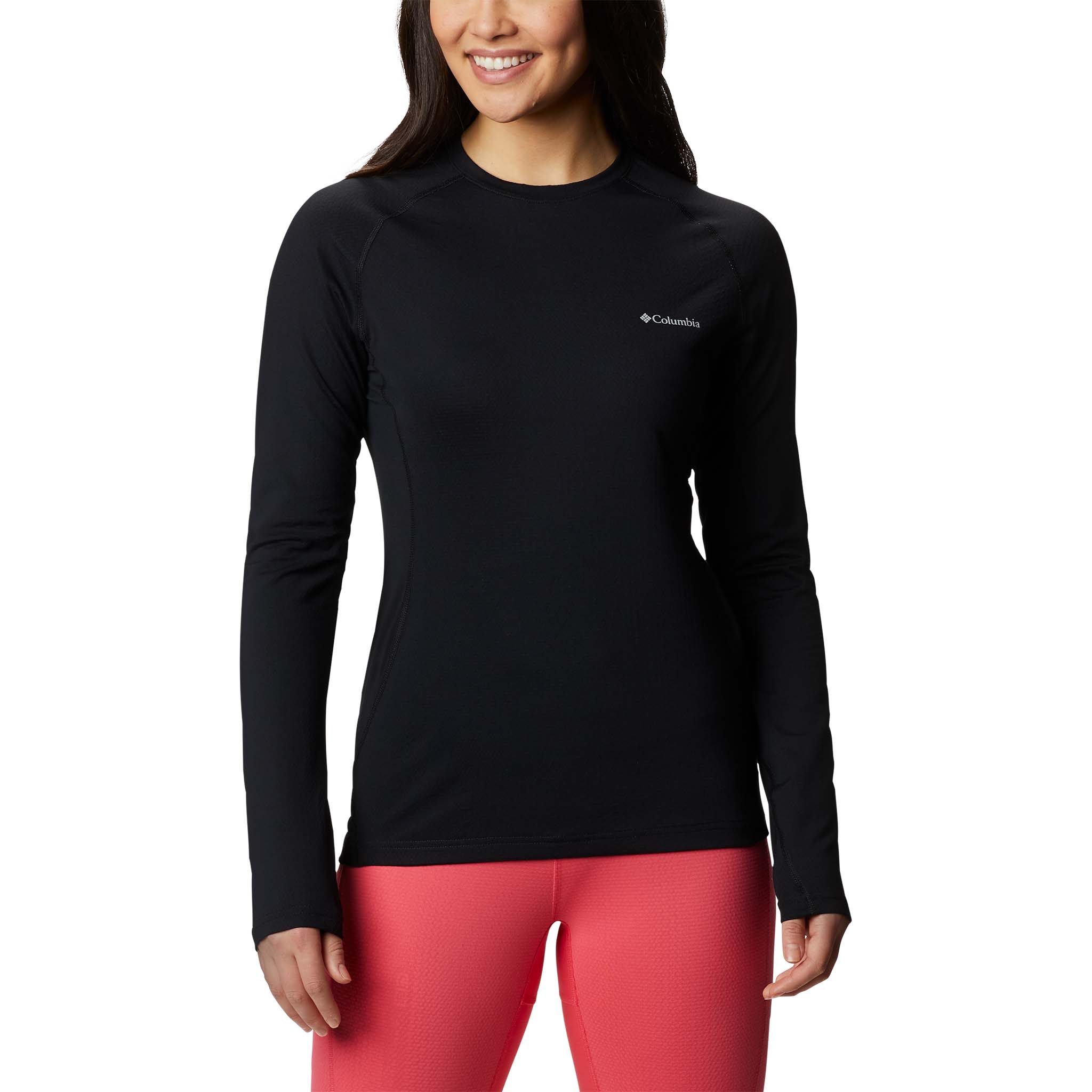 Columbia Omni-Heat 3D Knit Crew II Top haut à manches longues sport pour femme