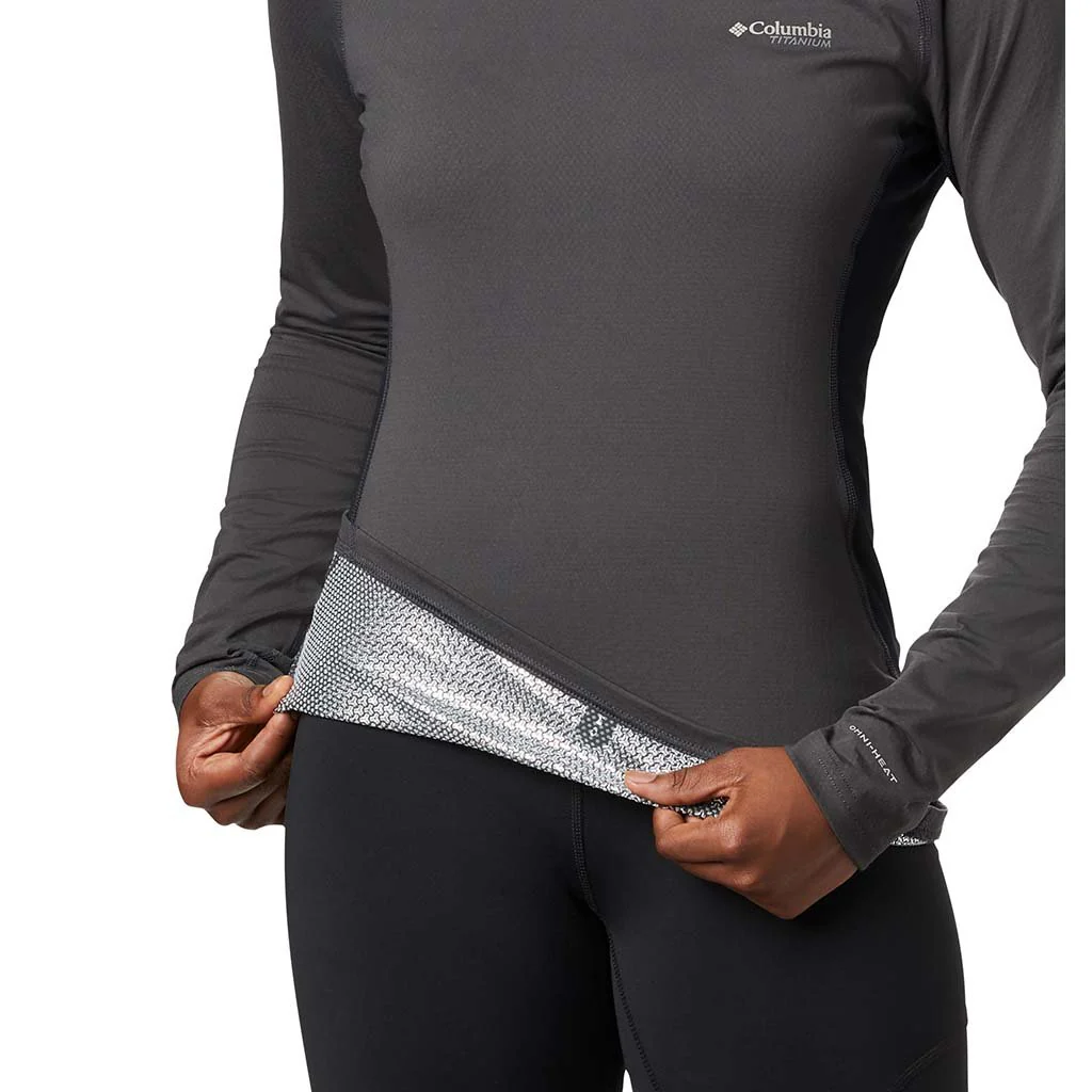 Columbia Omni-Heat 3D Knit Crew Top haut a manches longues sport pour femme - Image 4