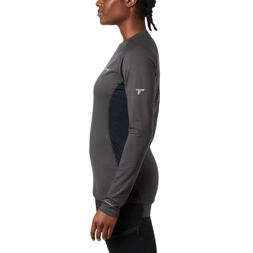 Columbia Omni-Heat 3D Knit Crew Top haut a manches longues sport pour femme - Image 5