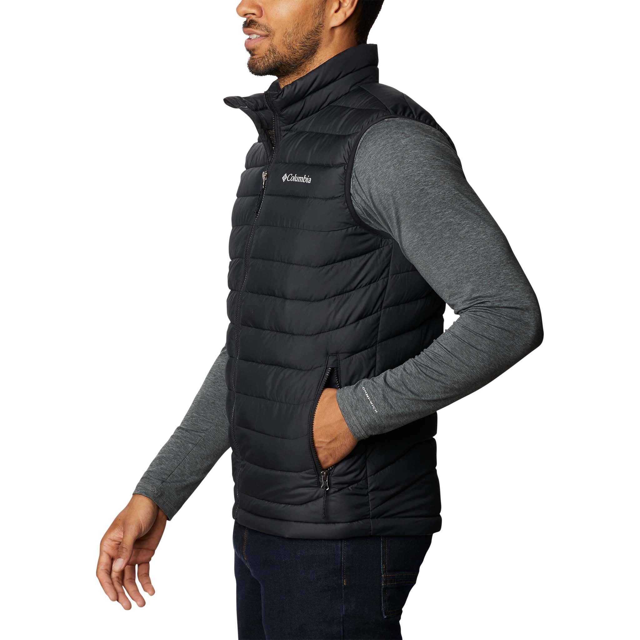 Columbia Powder Lite veste sans manches doudoune sport pour homme - Image 2