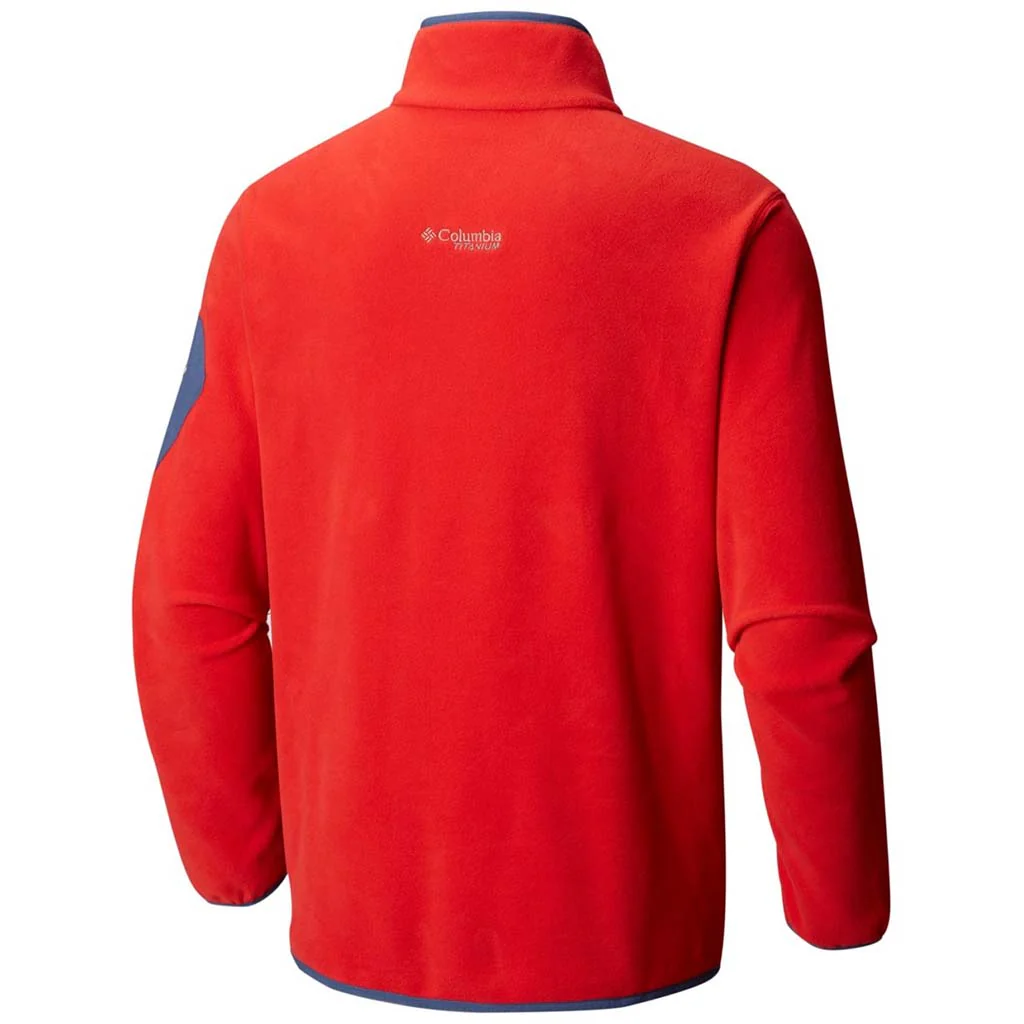 Columbia Titan Pass 1.0 chandail laine polaire demi-zip pour homme - Image 2