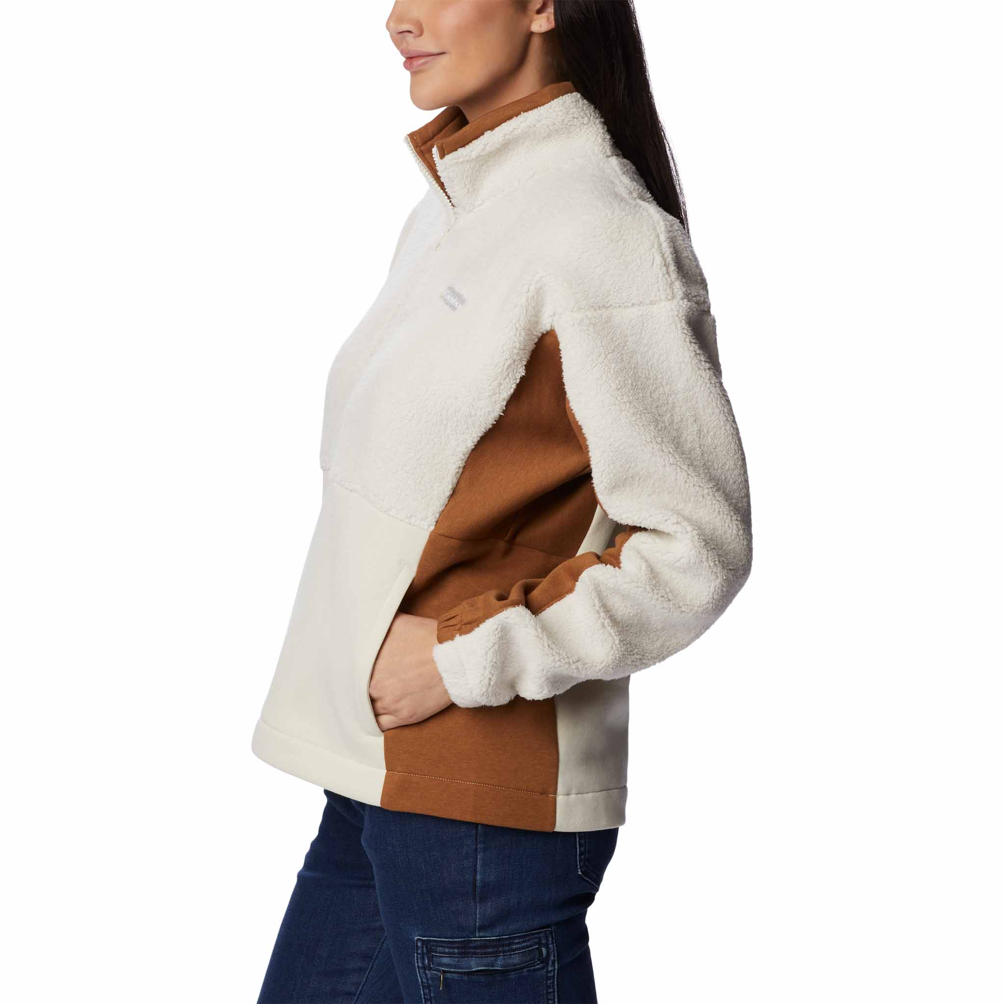 Columbia Trek Hybrid Sherpa Half Zip chandail pour femme - Image 4