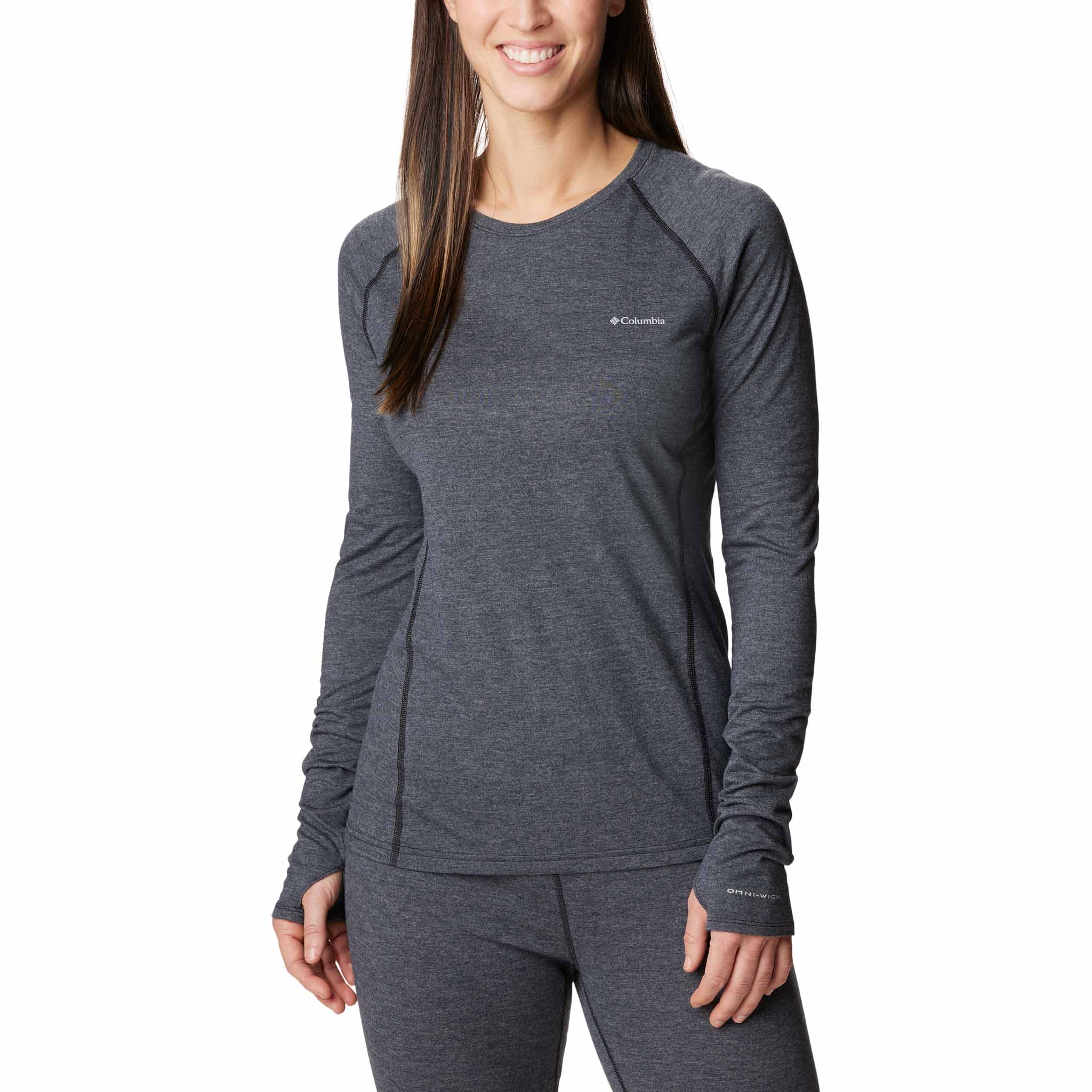 Columbia Tunnel Springs Wool Crew haut à manches longues pour femme