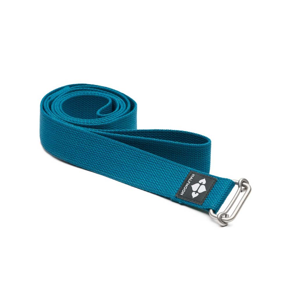 Halfmoon sangle de yoga en coton biologique 6 pieds - 1.83 m - Image 3
