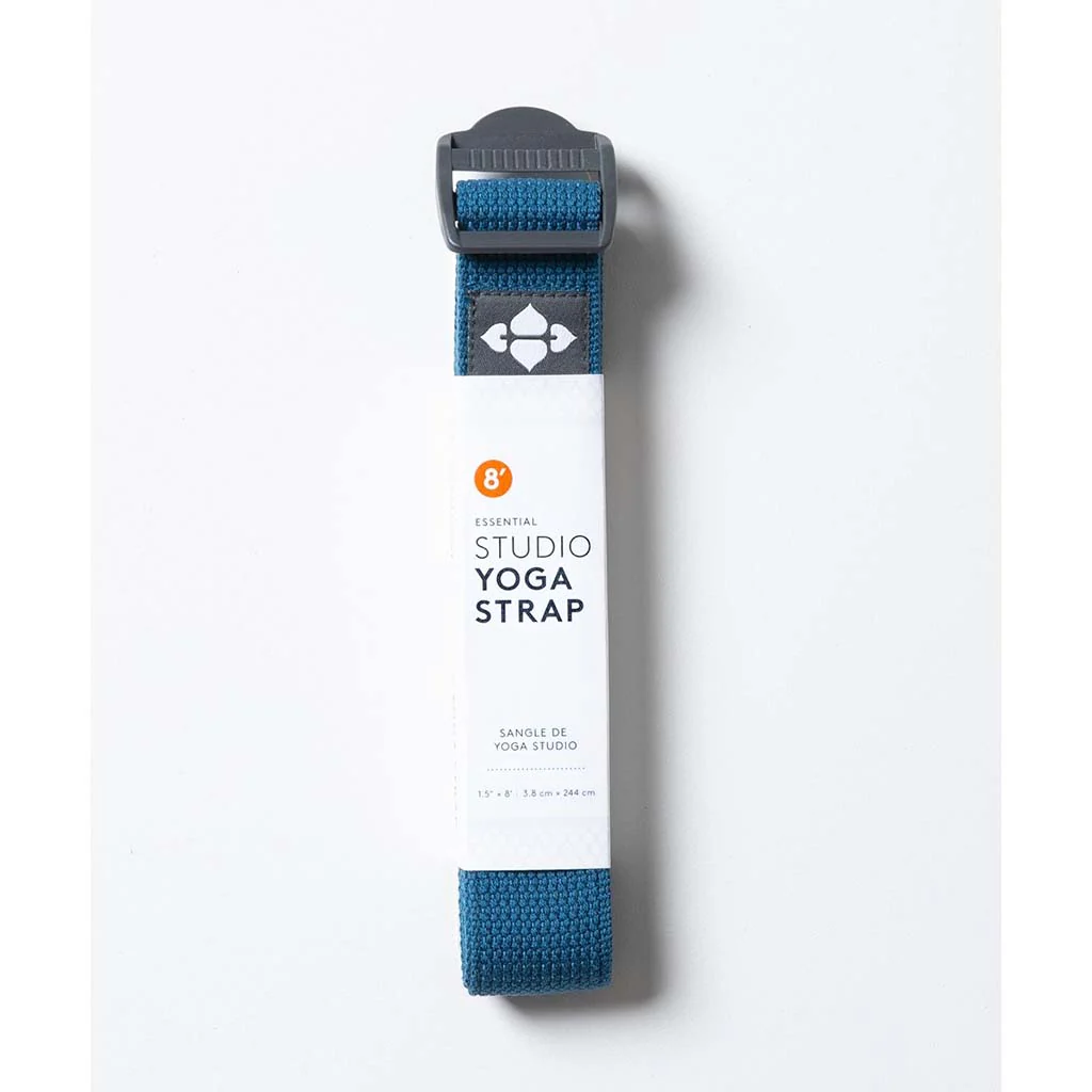 Halfmoon sangle de yoga en coton biologique 8 pieds - 2.44 metres - Image 3