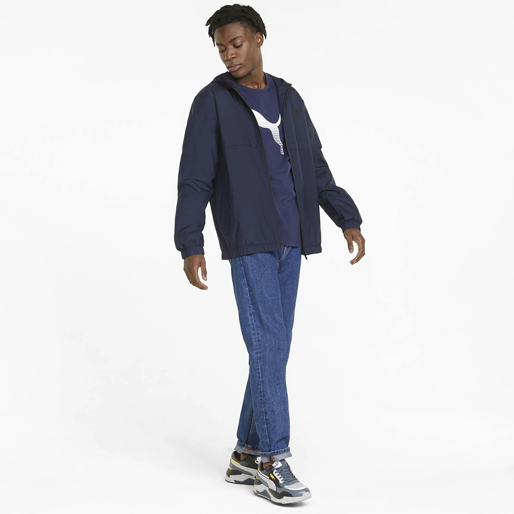 Jacket Puma Essential Solid Windbreaker veste survêtement homme - Image 16
