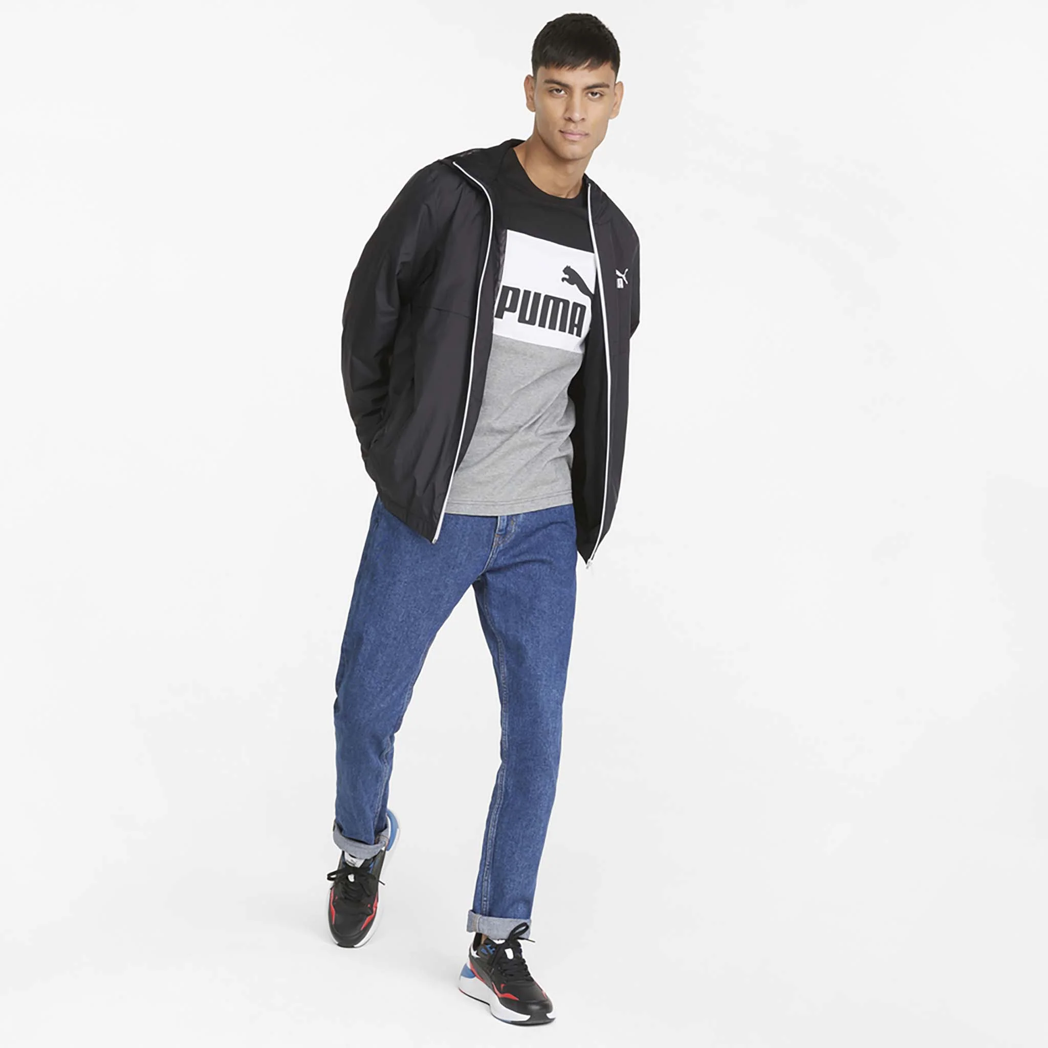 Jacket Puma Essential Solid Windbreaker veste survêtement homme - Image 6
