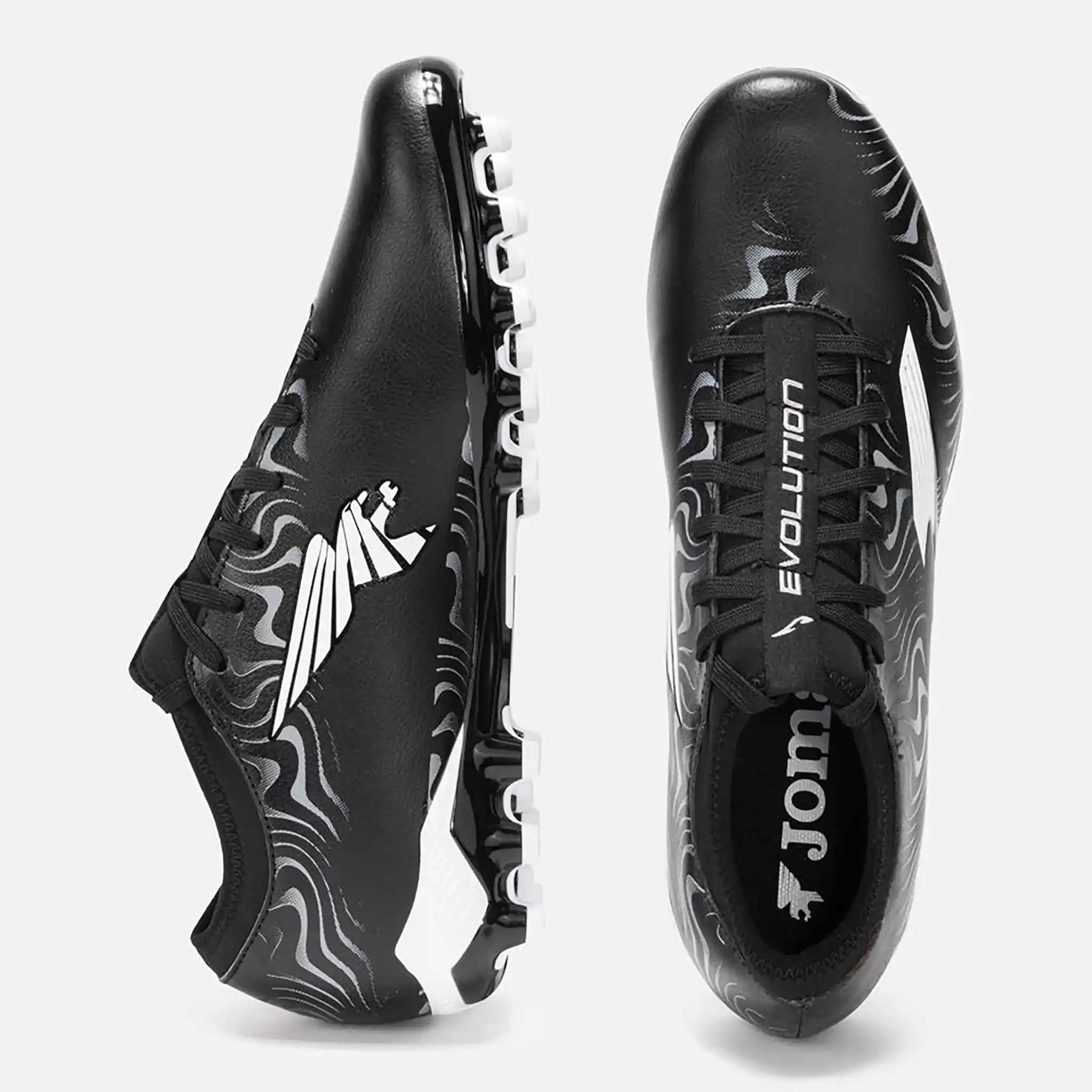 Joma Evolution JR 2501 AG Chaussures de soccer gazon artificiel pour enfants - Image 4