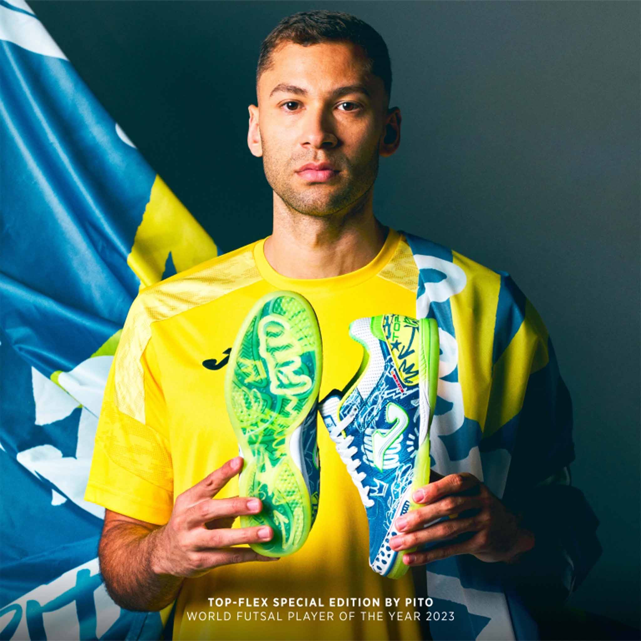 Joma Top Flex 2564 Pito Futsal Chaussure de soccer interieur - Image 2