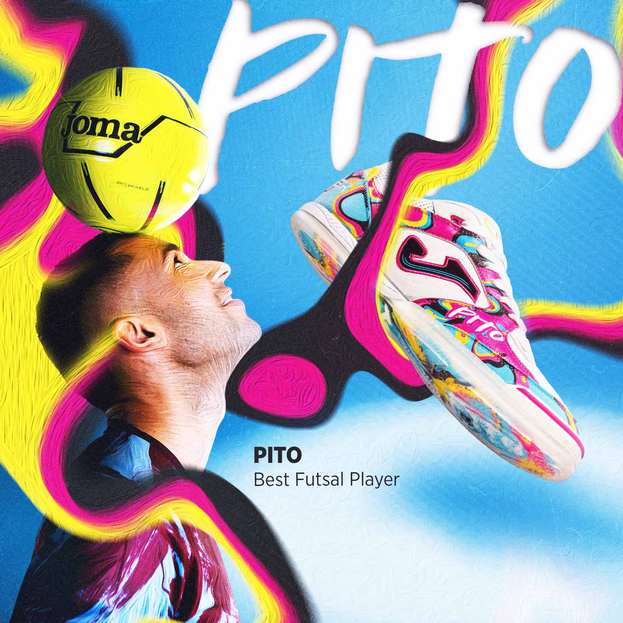 Joma Top Flex Pito Futsal Chaussure de soccer interieur - Image 3