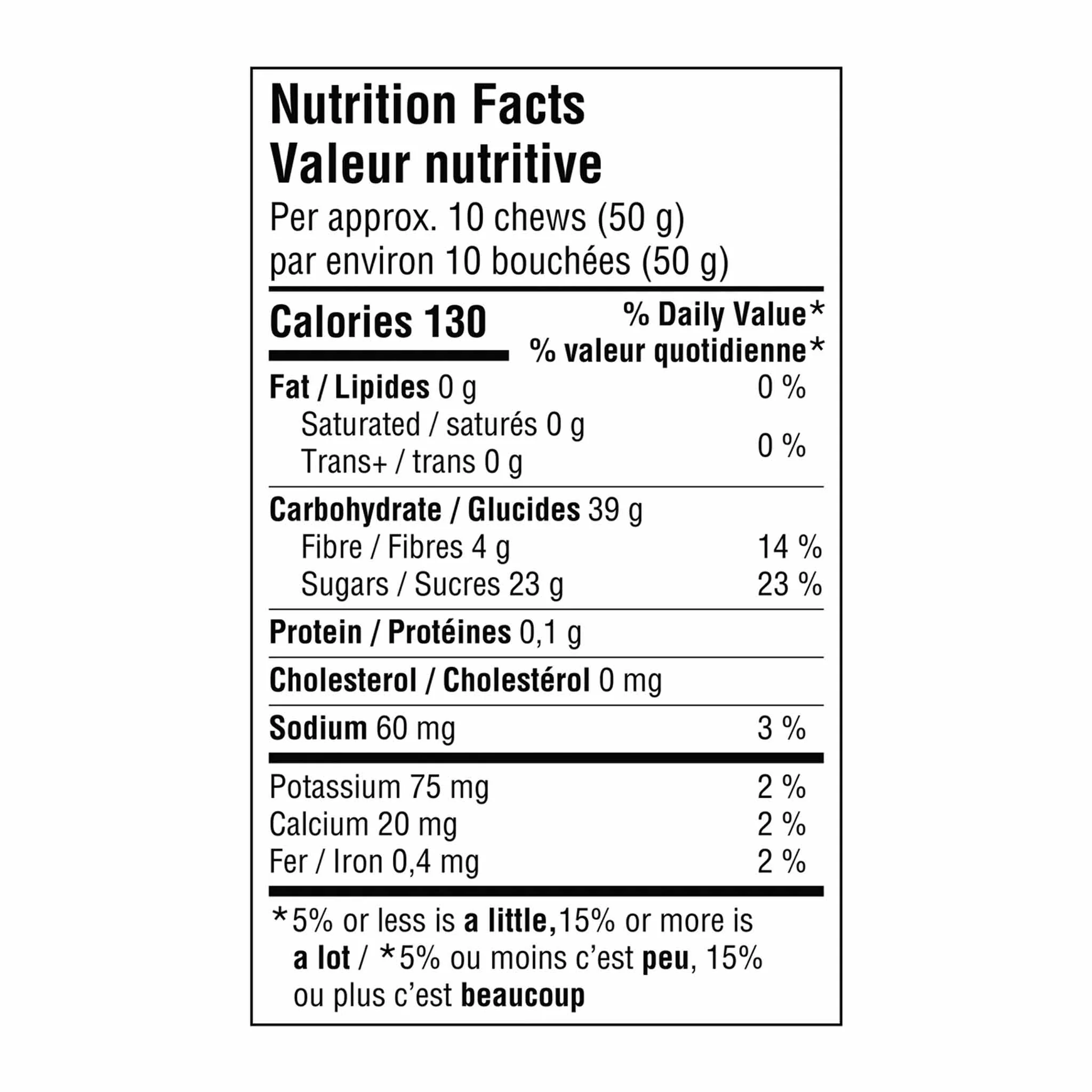 Krono Nutrition Chews érable et pomme - Boîte de 12 - Image 3