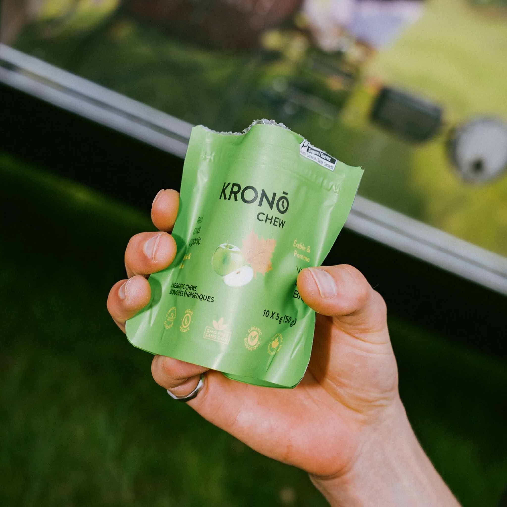 Krono Nutrition Chews érable et pomme - Boîte de 12 - Image 6