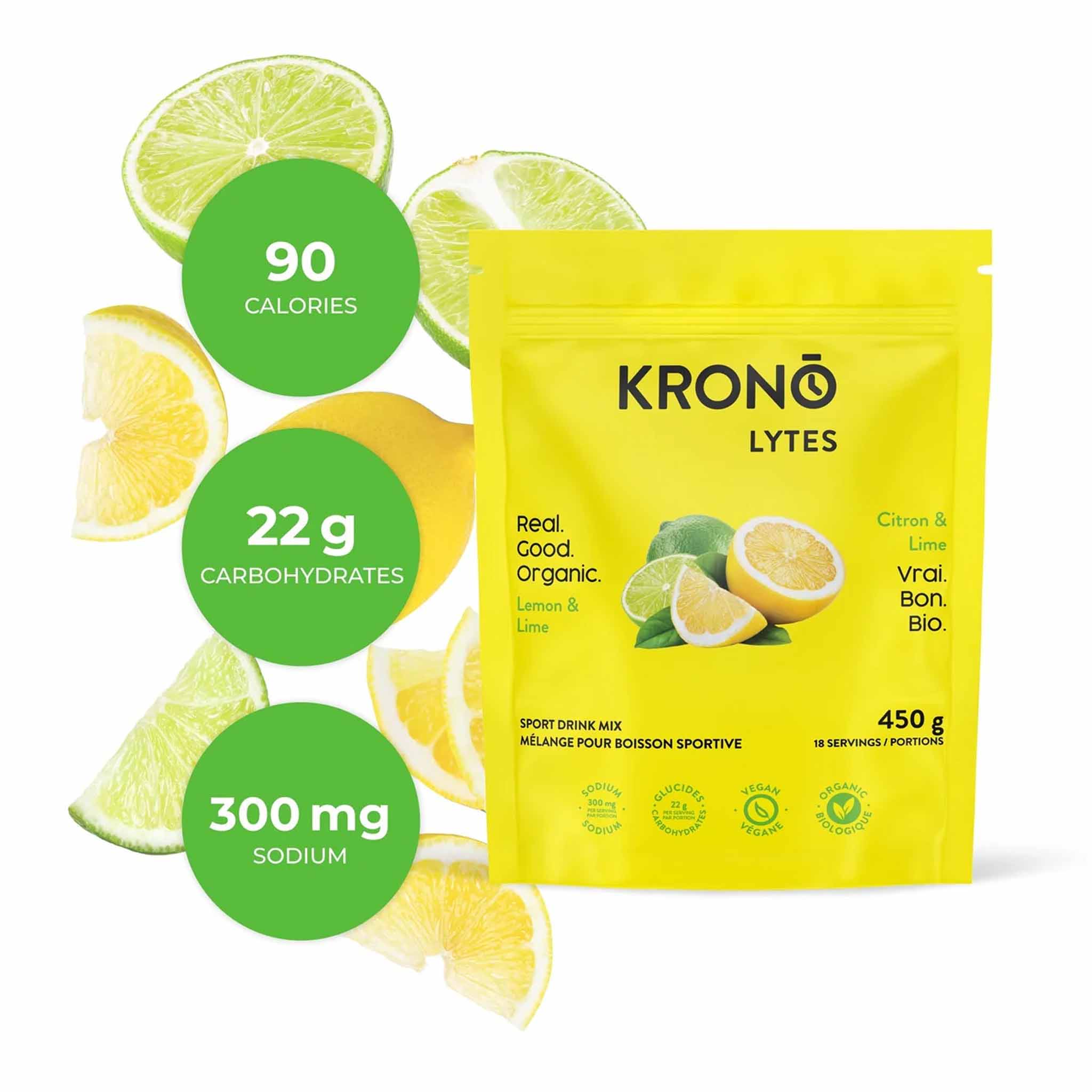 Krono Nutrition Electrolytes lime & citron - Image 2