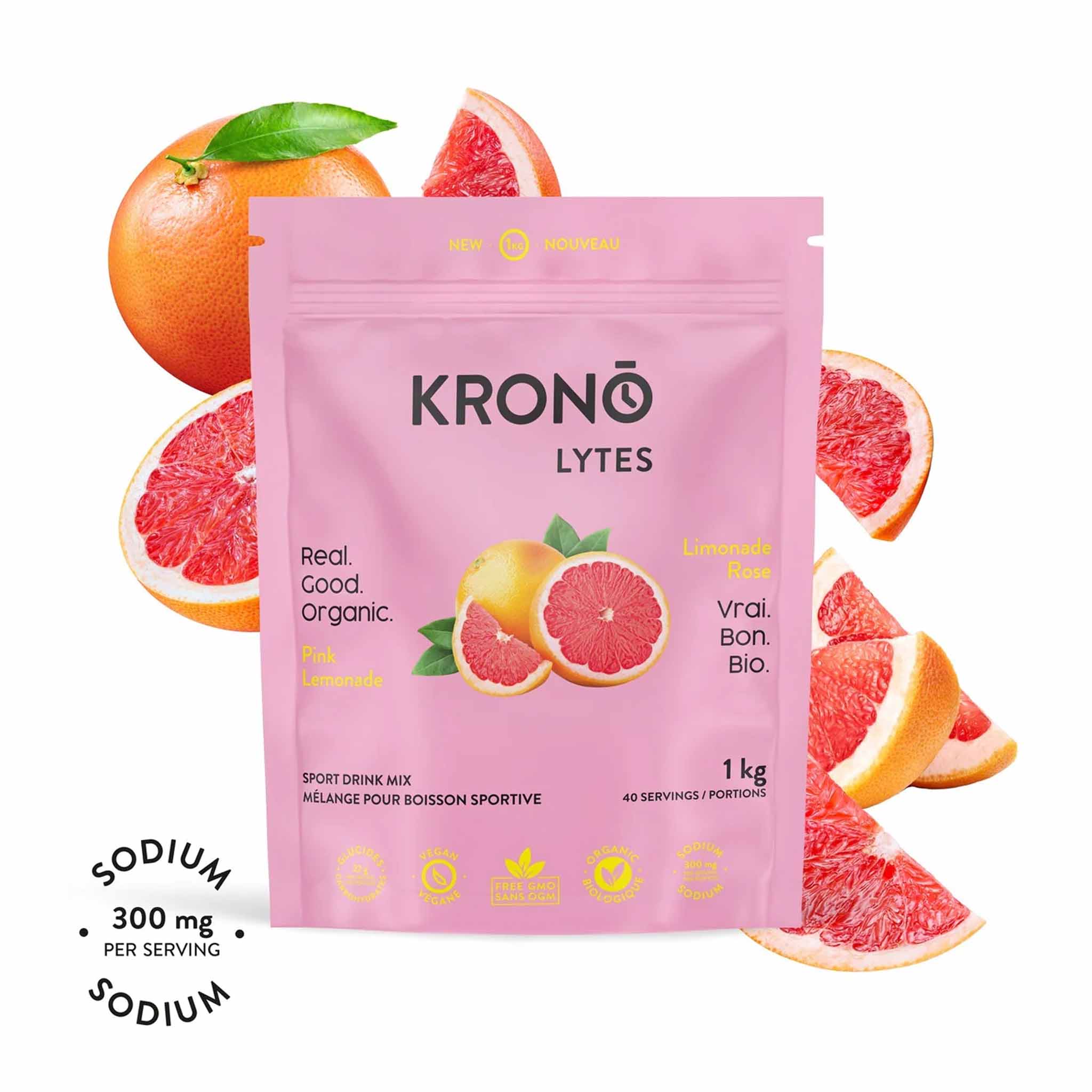 Krono Nutrition Electrolytes limonade rose