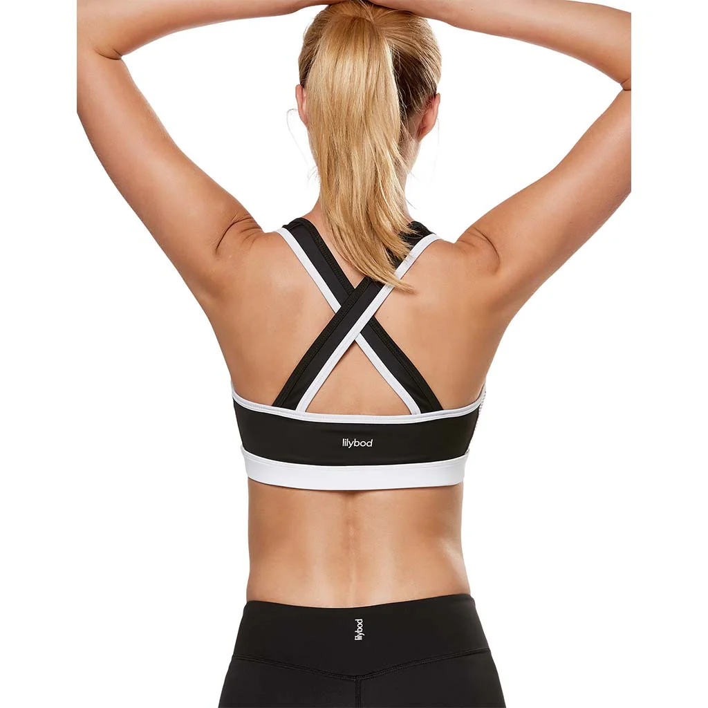 Lilybod Chloe Superstar Black soutien-gorge sport - Image 3
