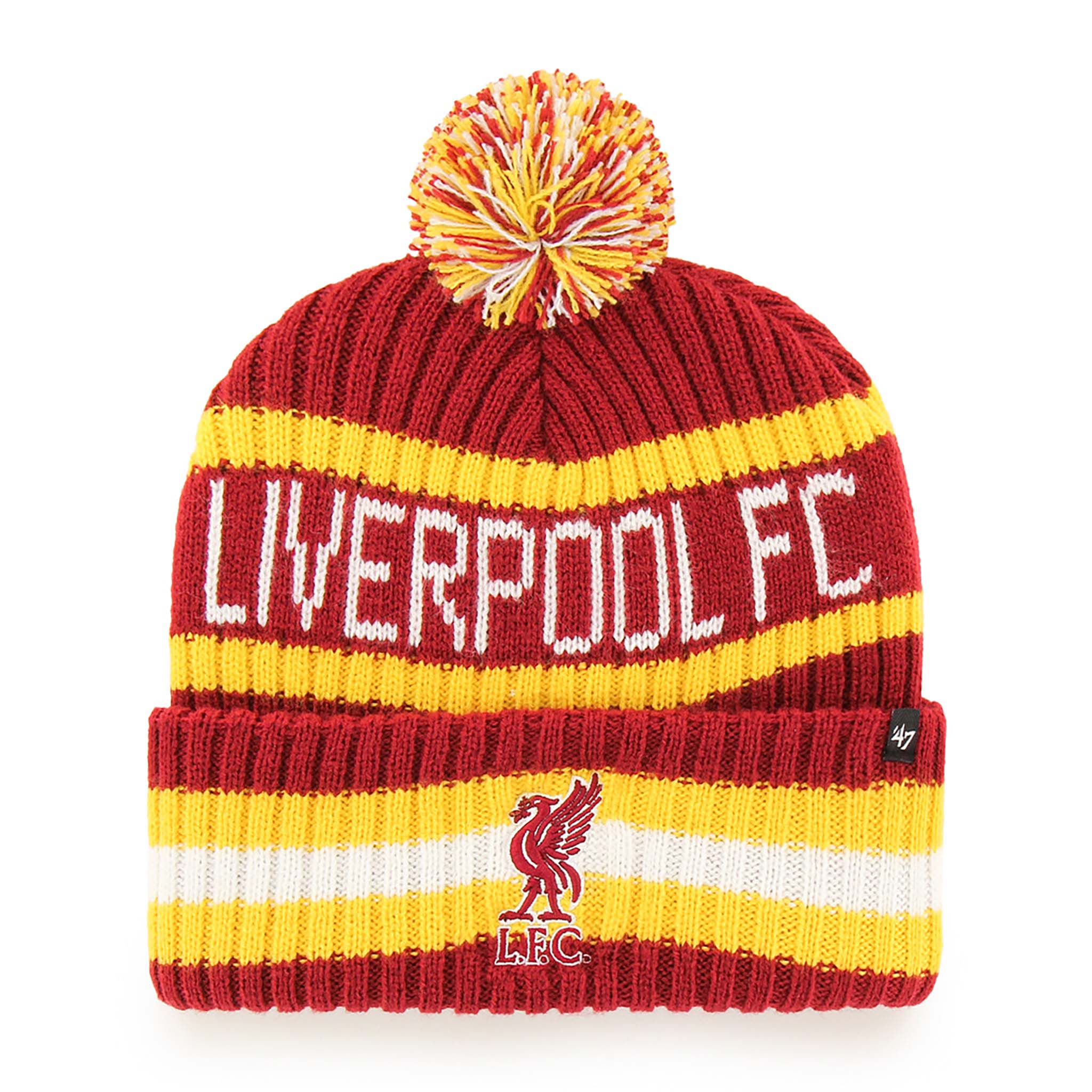 Liverpool FC tuque à pompon Premier League 47 Brand