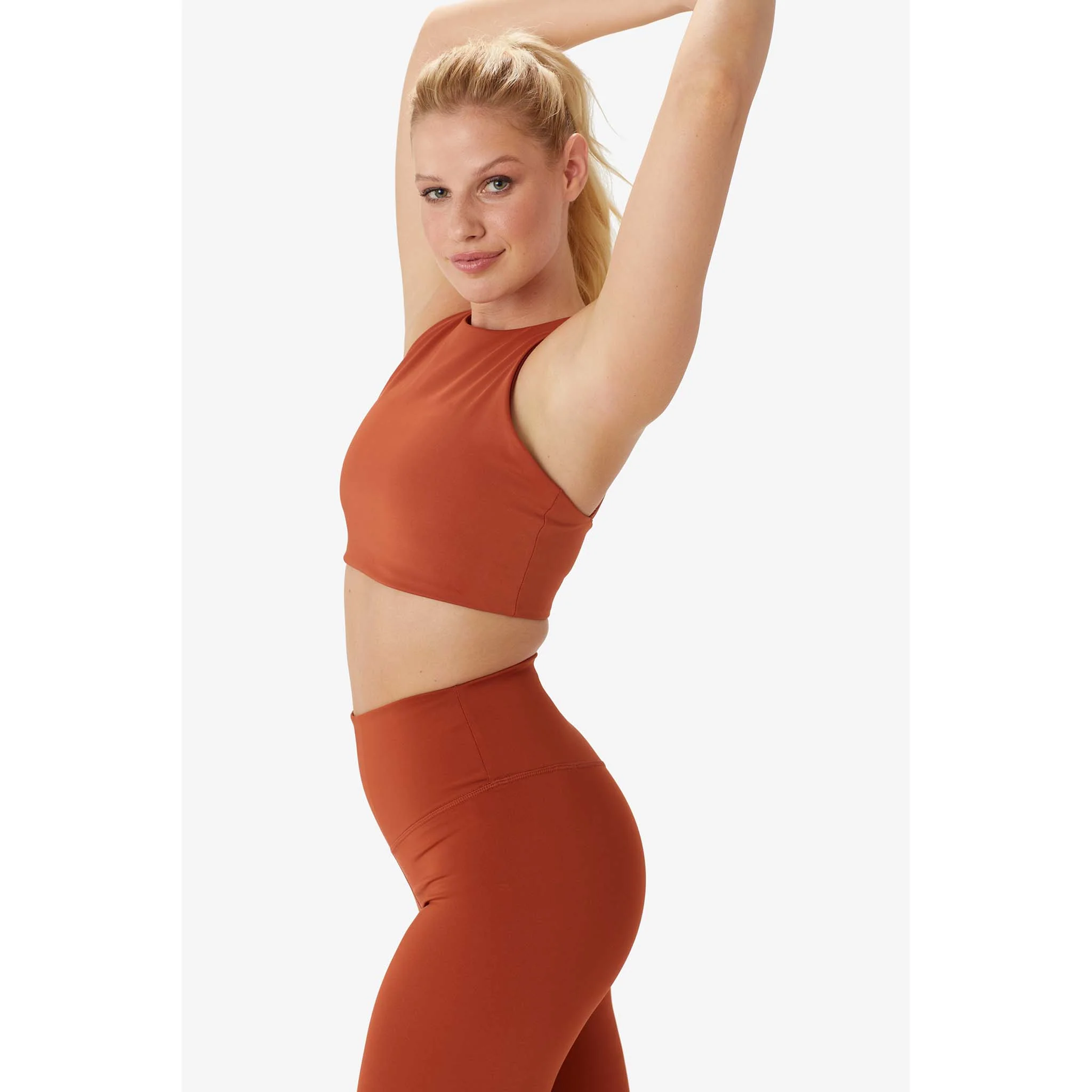 Lole Burst Up Bra soutien-gorge top de sport terracotta - Image 5
