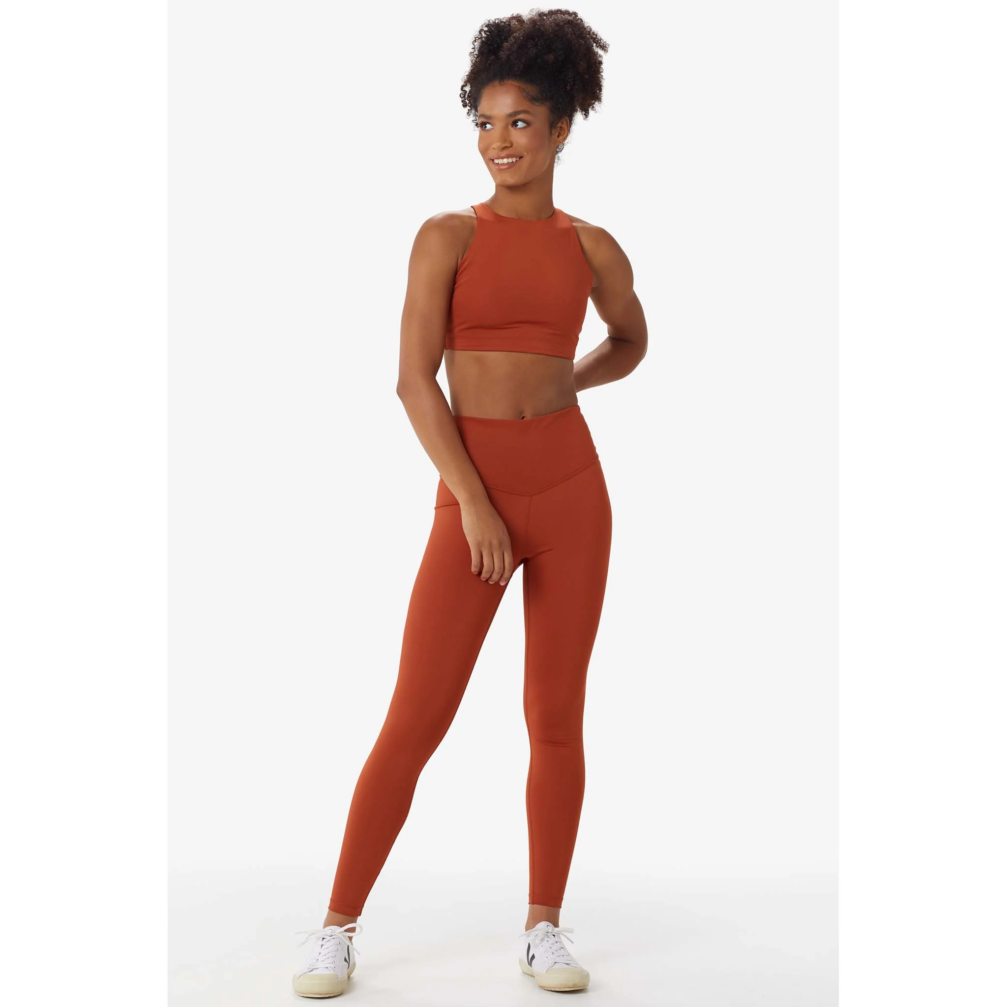 Lole Burst Up Bra soutien-gorge top de sport terracotta - Image 7