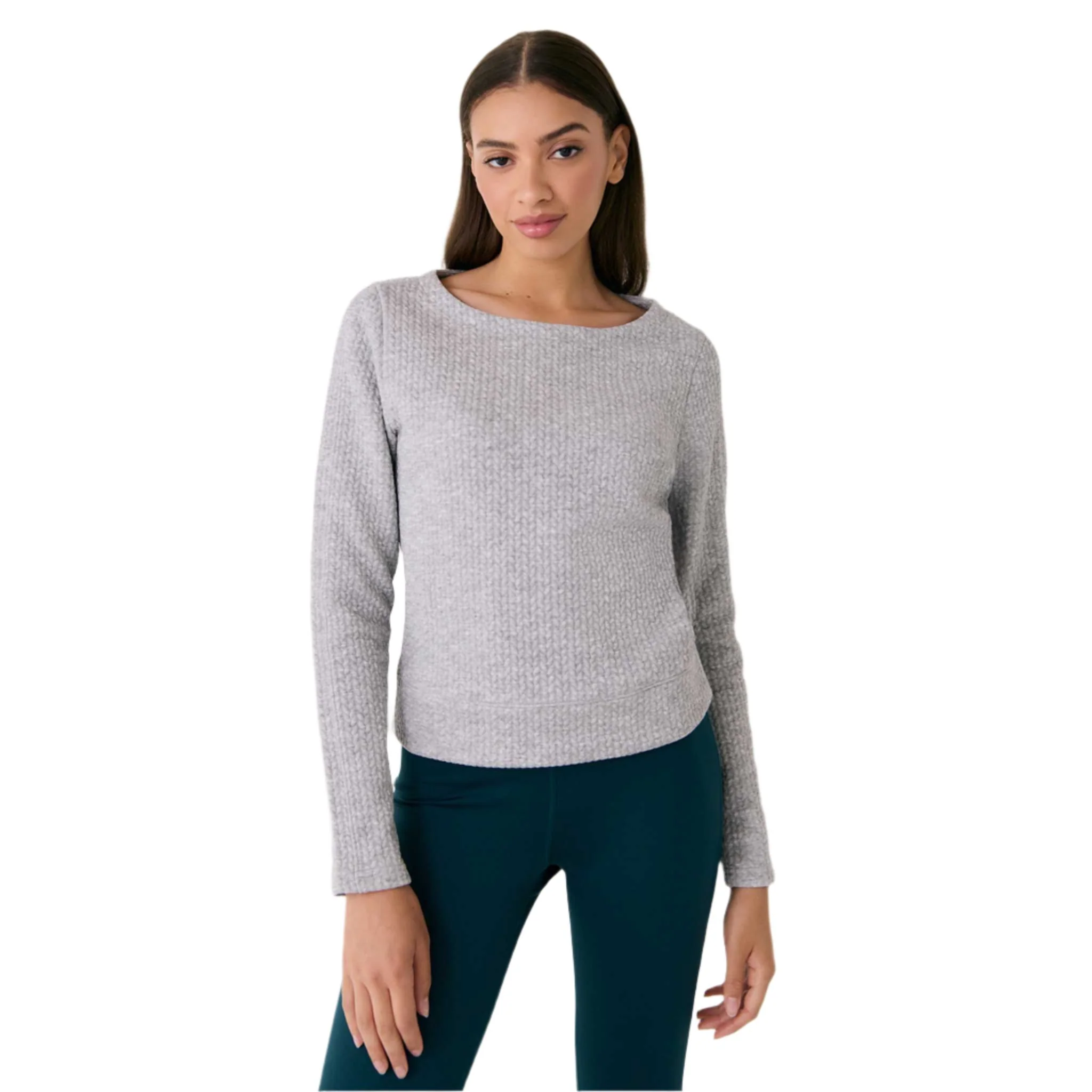 Lolë chandail à col rond Clover pour femme