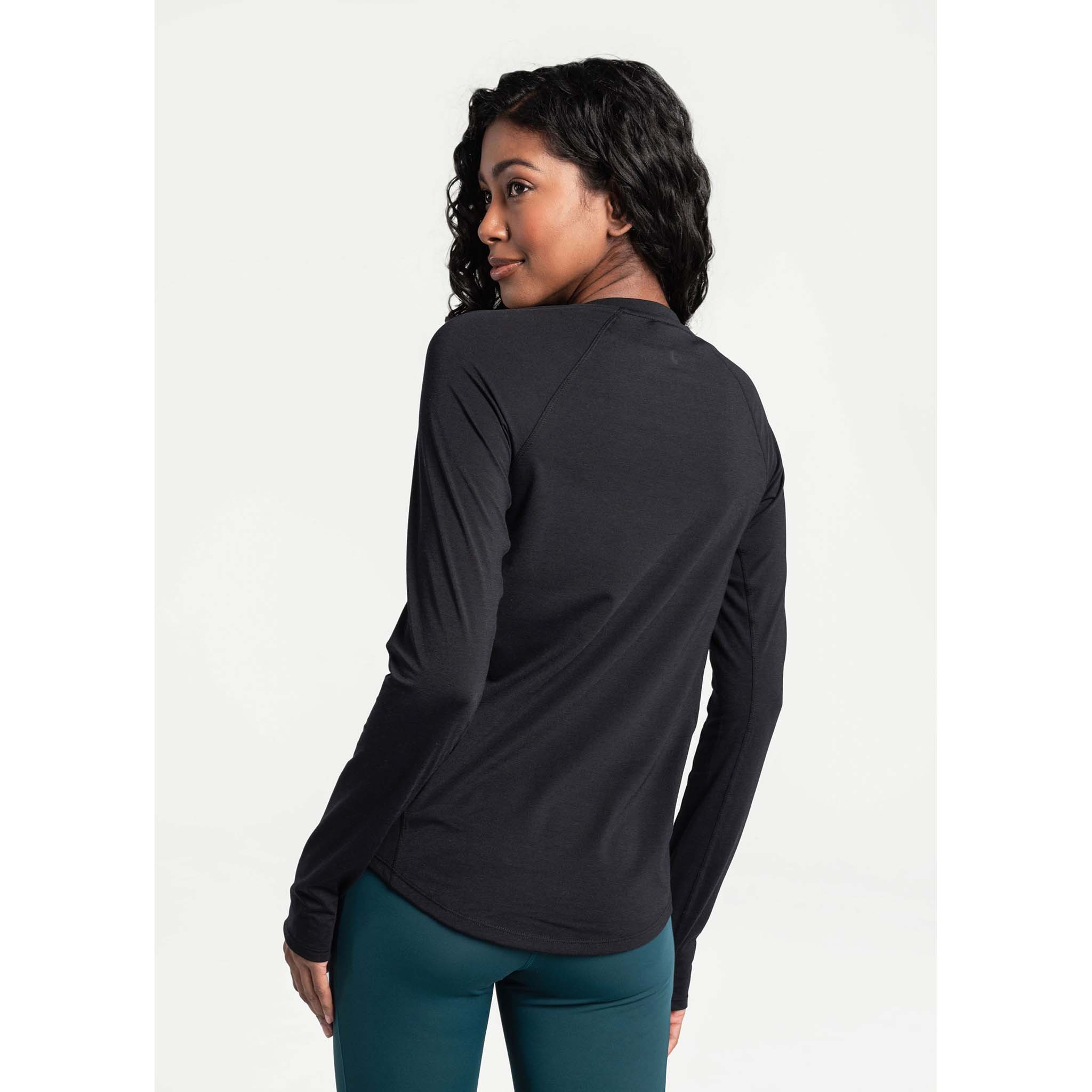 Lole chandail sport à manches longues Performance Wool pour femme - Image 3