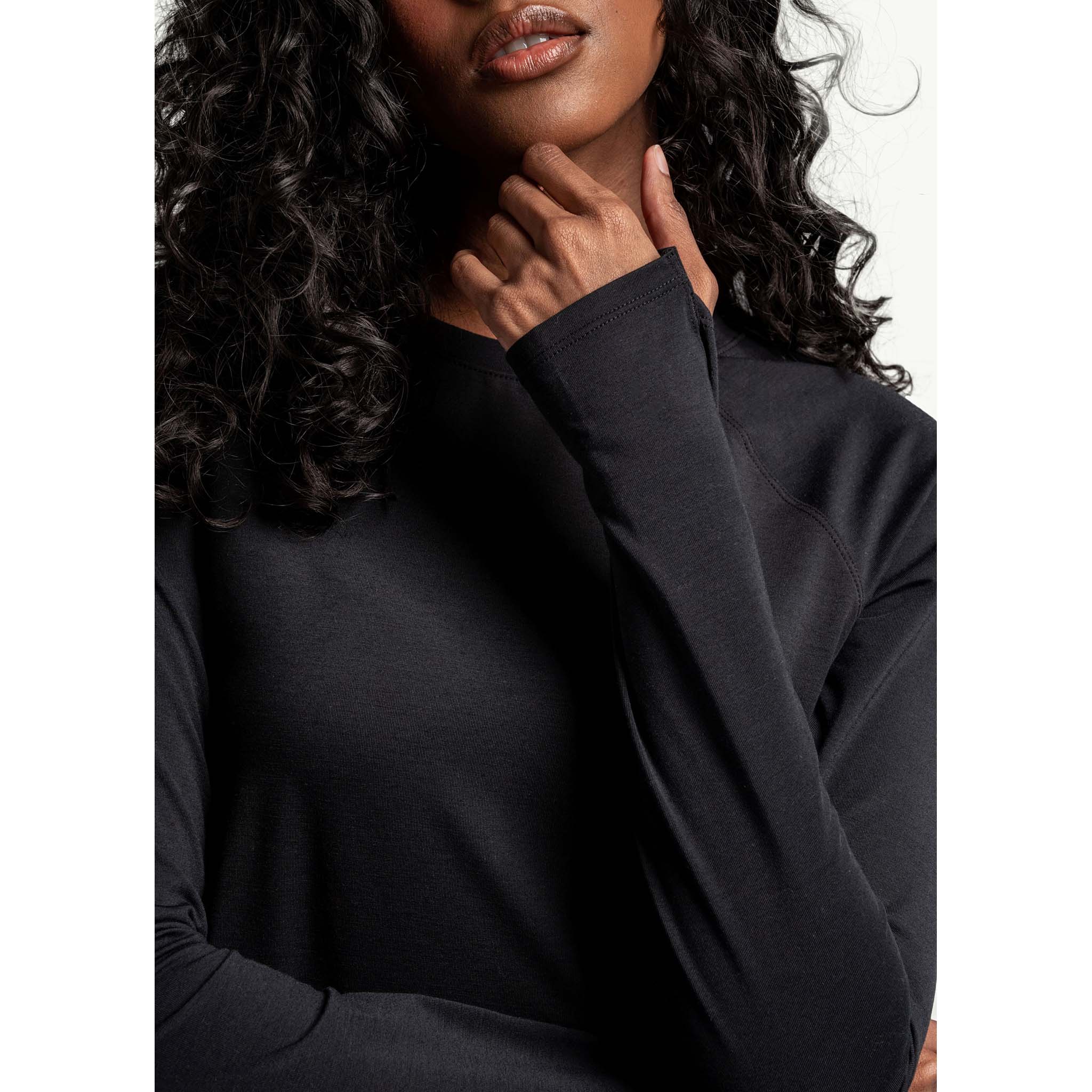 Lole chandail sport à manches longues Performance Wool pour femme - Image 5
