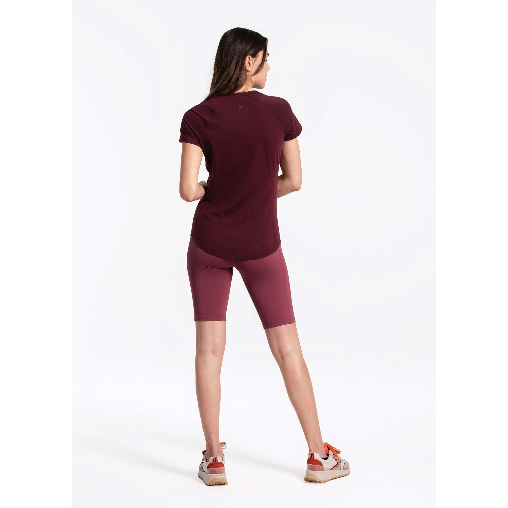 Lole Performance Wool T-shirt sport à manches courtes pour femme - Image 3
