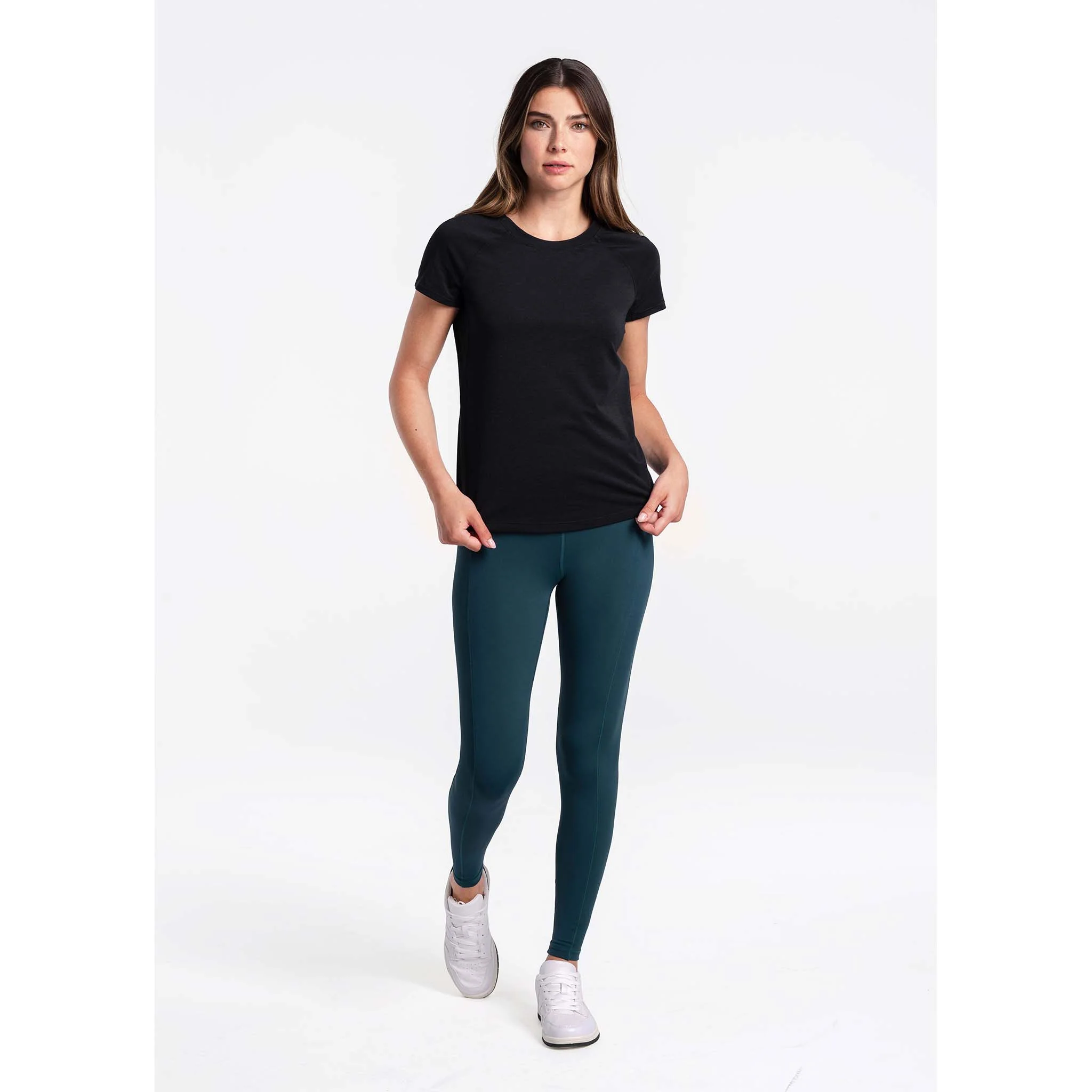 Lole Performance Wool T-shirt sport à manches courtes pour femme - Image 9