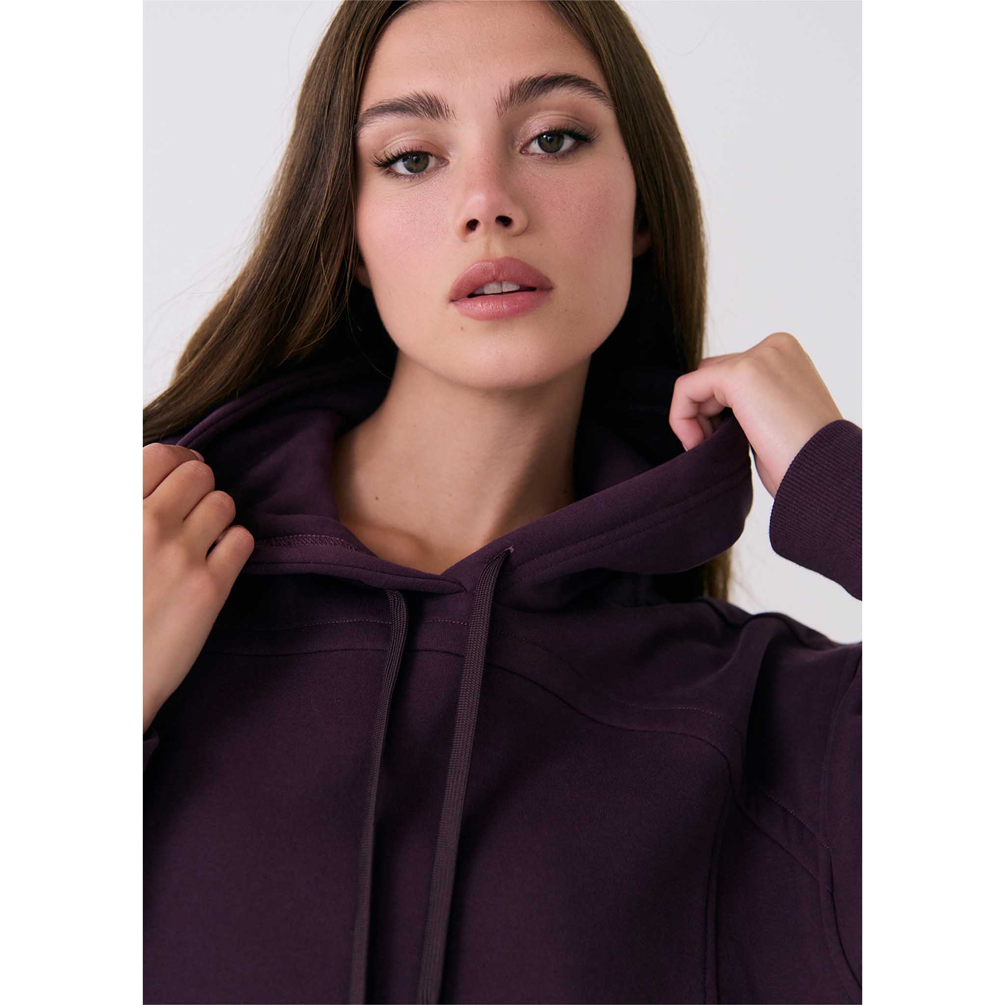 Lolë robe à capuchon en molleton Icon pour femme - Image 8