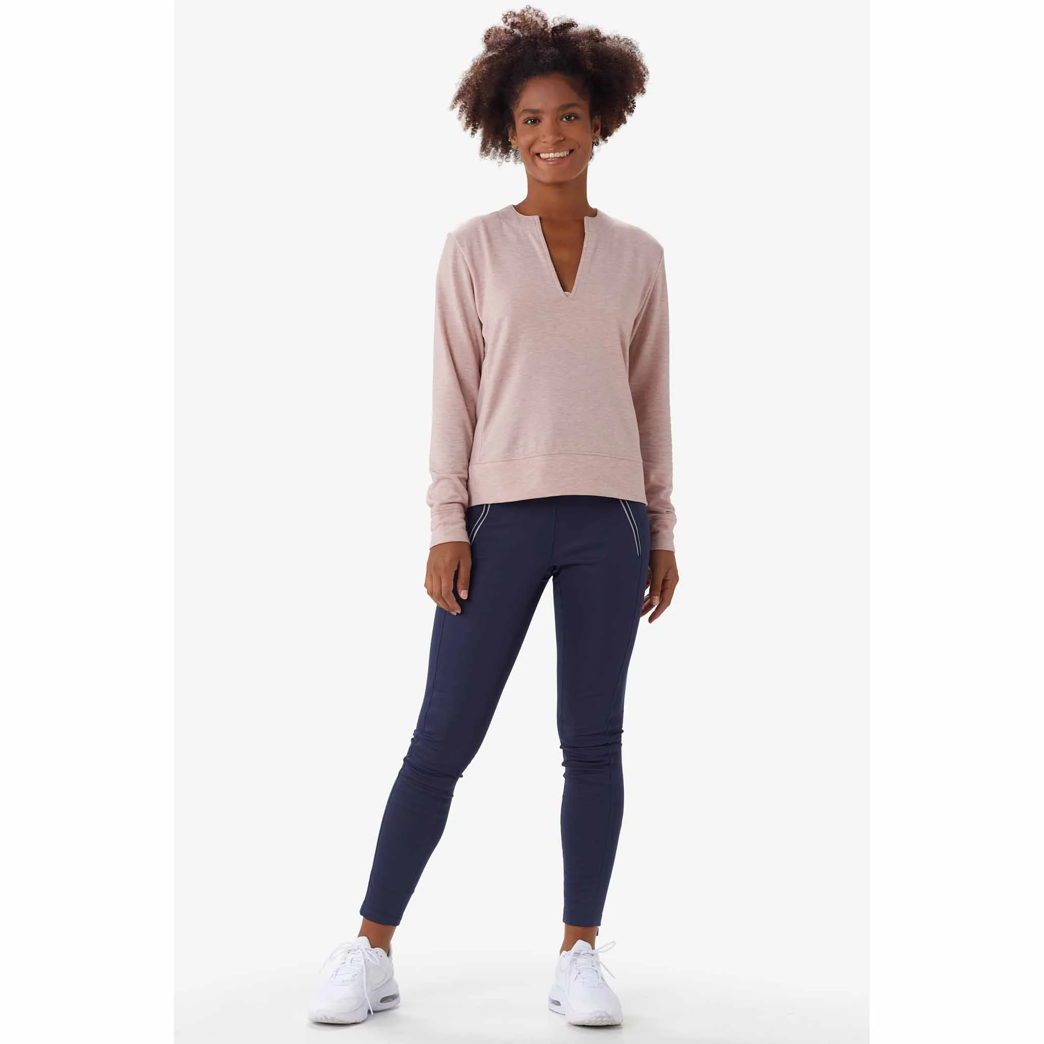 Lolë sweatshirt Dionne chandail col en V pour femme - Image 11