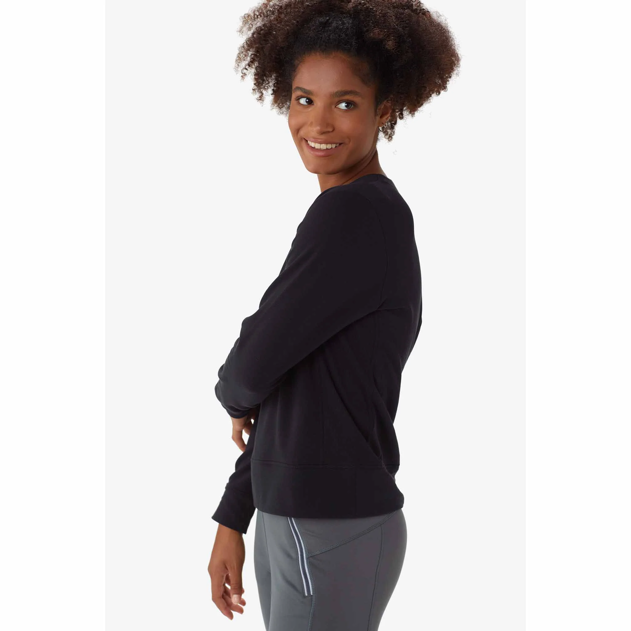 Lolë sweatshirt Dionne chandail col en V pour femme - Image 16