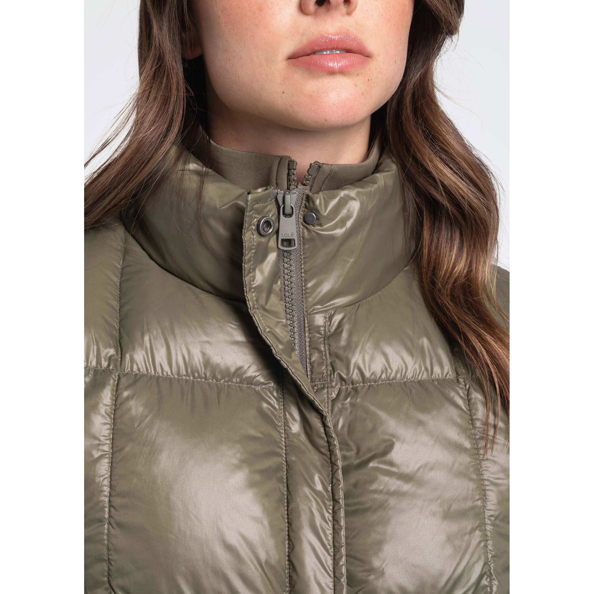 Lolë veste sans manches compressible en duvet Rose - Image 15