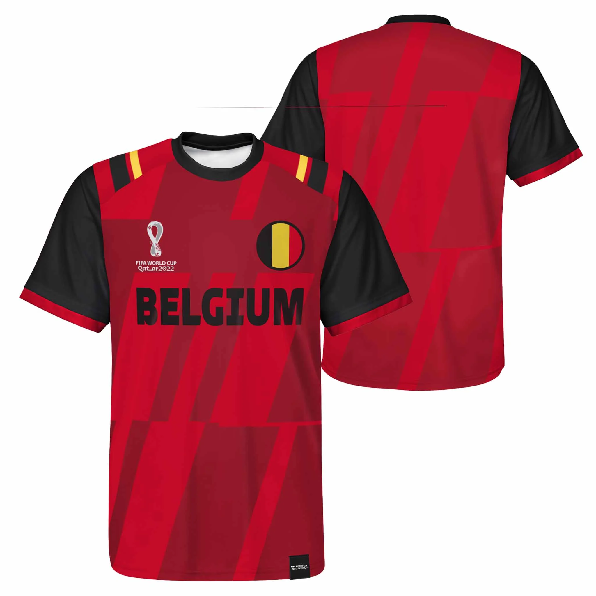 Maillot de soccer Classic 1 Jersey Belgique Coupe du Monde 2022 - Image 2