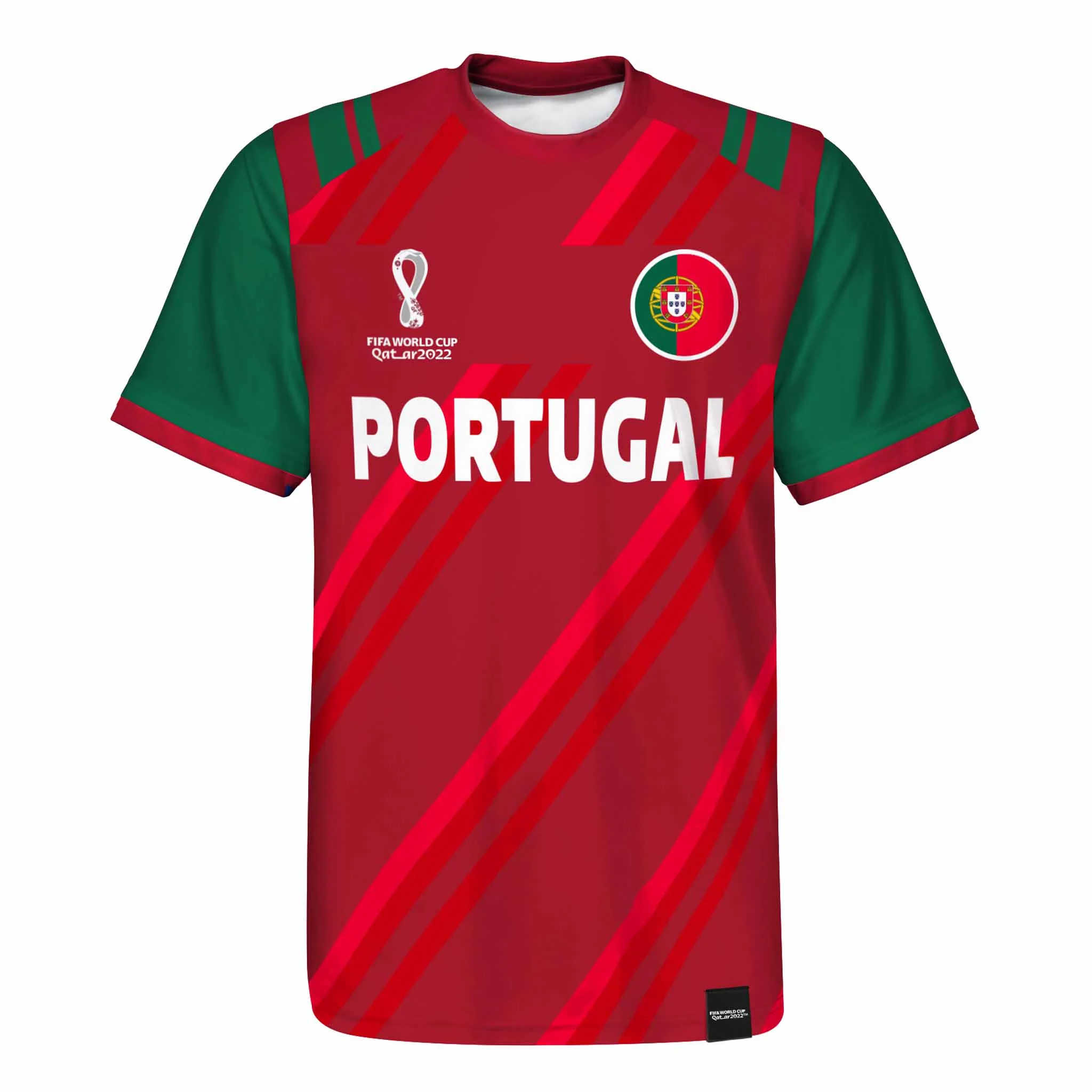 Maillot de soccer Classic 1 Jersey Portugal Coupe du Monde 2022