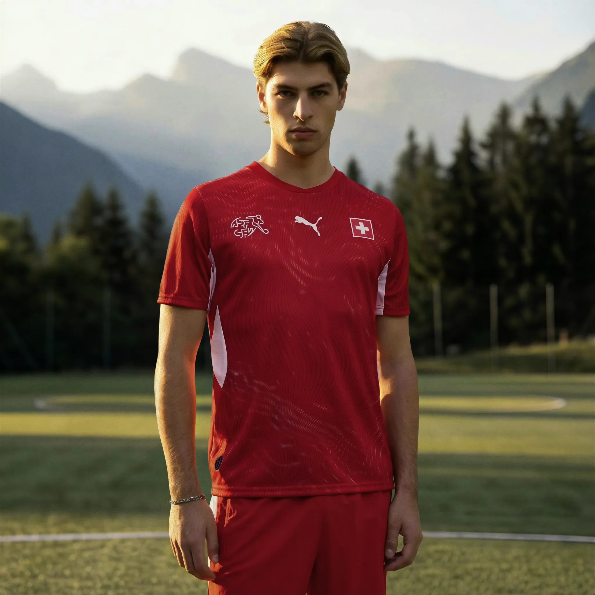 Maillot de soccer de l'équipe nationale Suisse Puma 2026 - Image 3