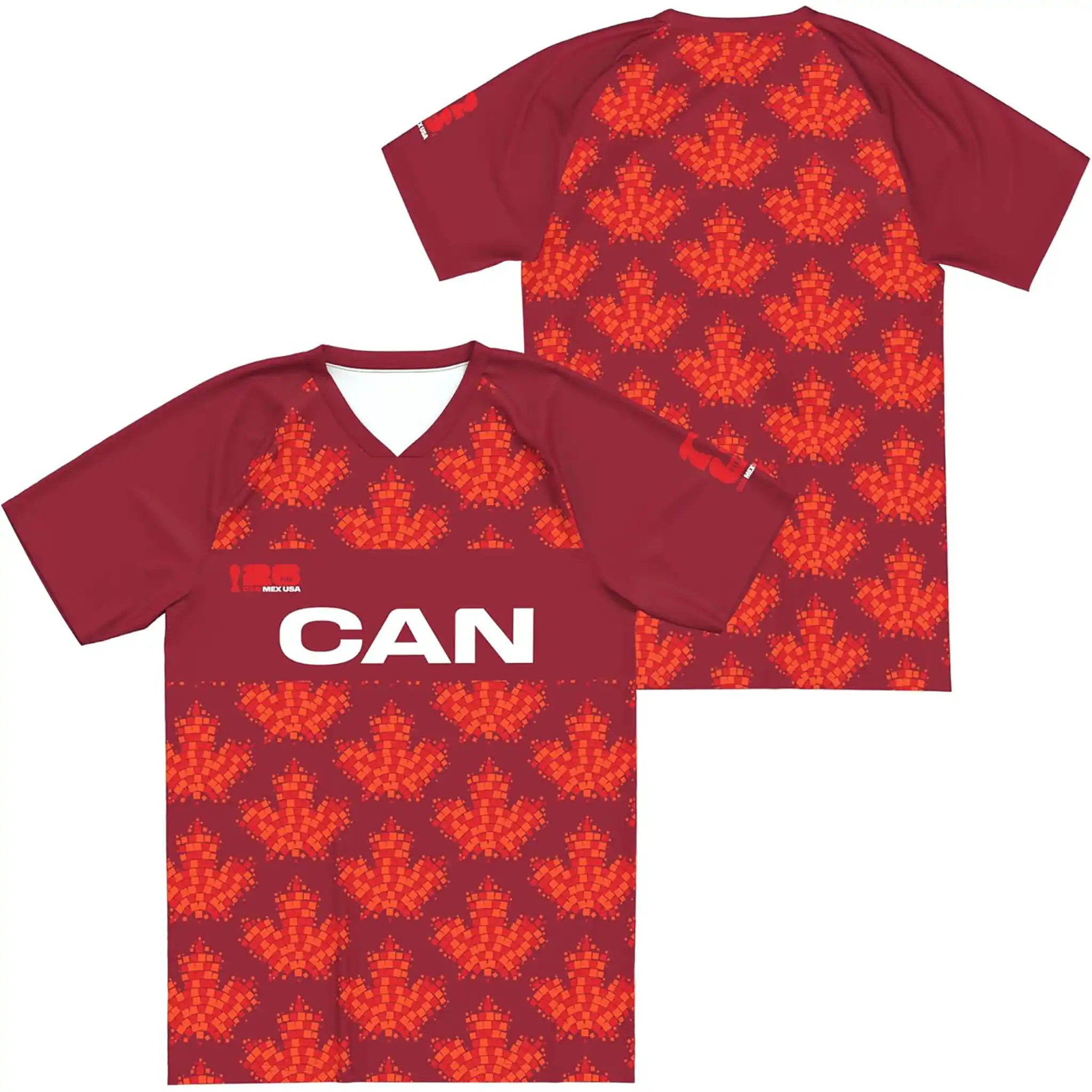 Maillot de soccer Fashion Jersey Canada Coupe du Monde FIFA 2026 - Image 2
