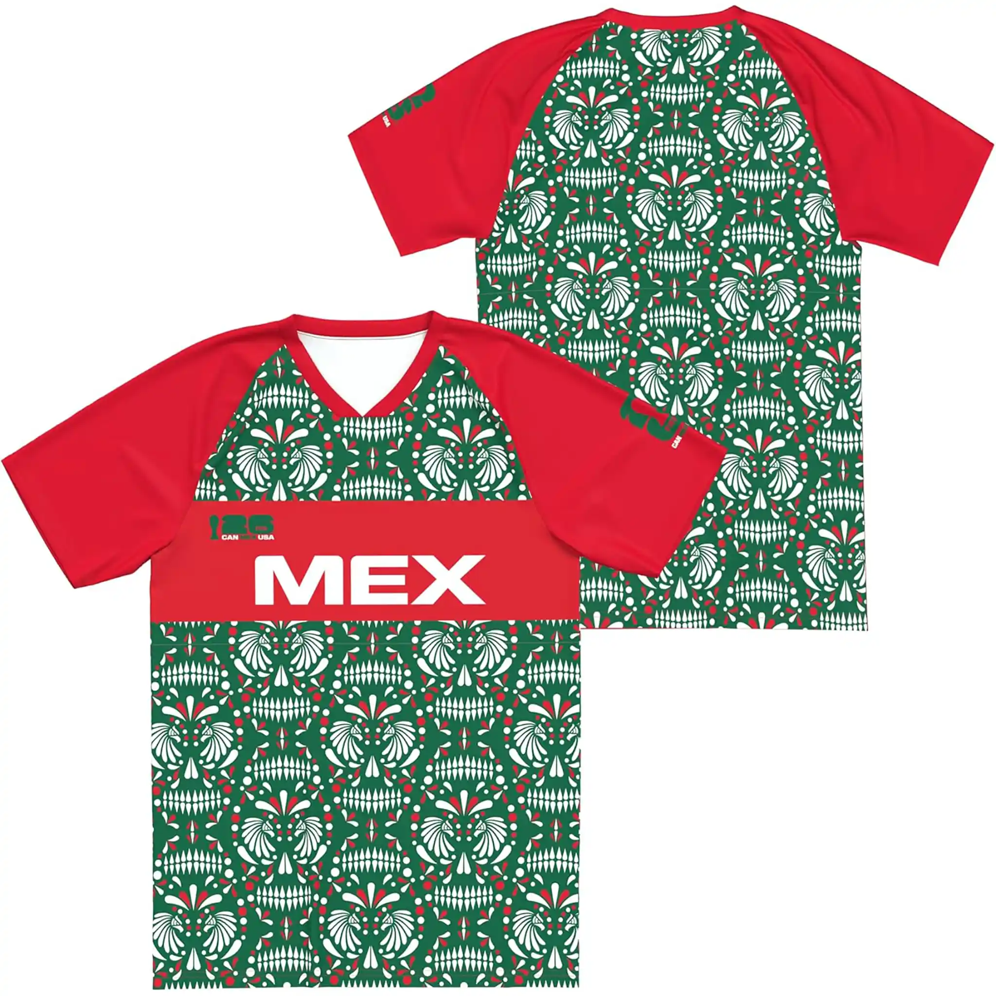 Maillot de soccer Fashion Jersey Mexique Coupe du Monde FIFA 2026 - Image 3